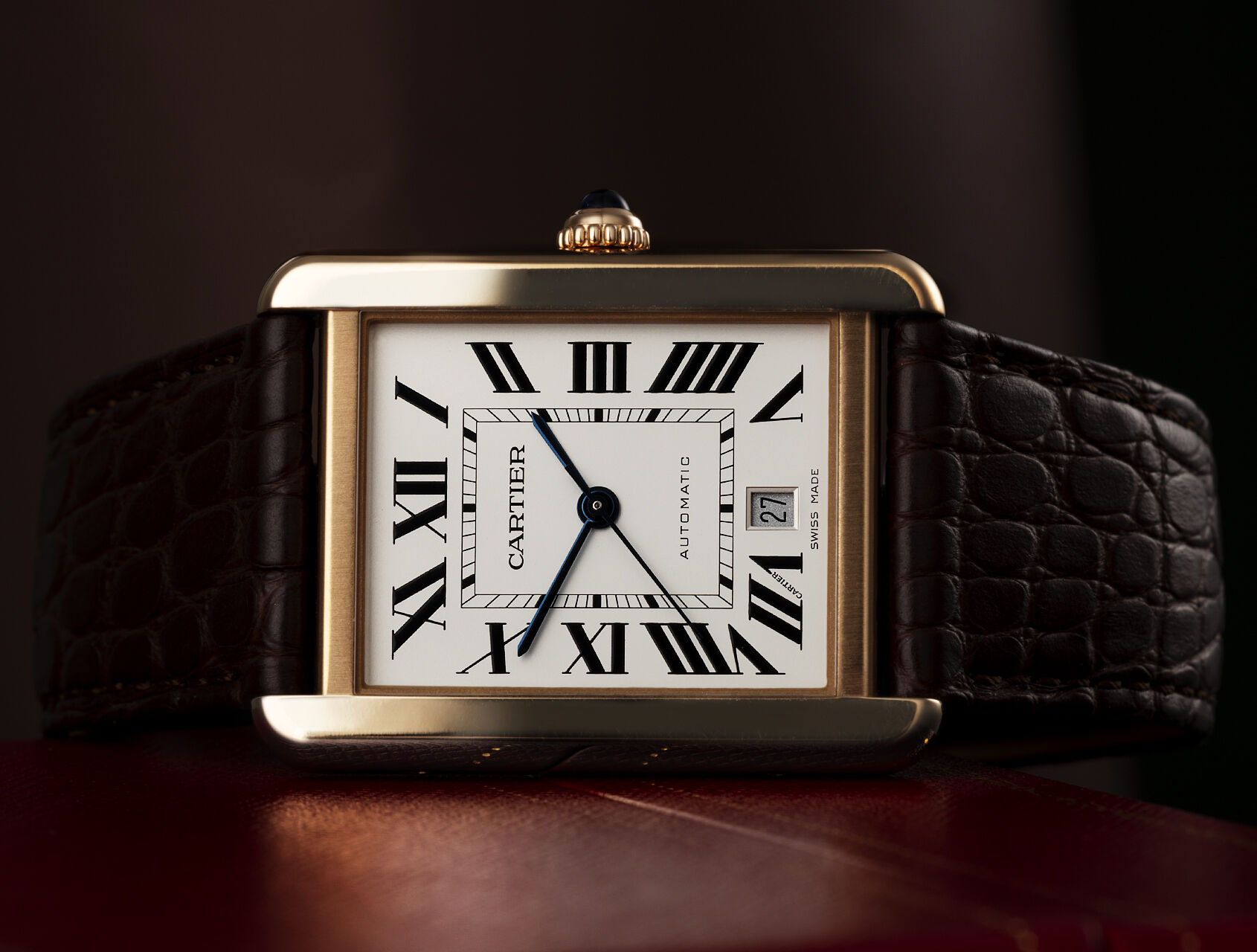  | 18ct Rose Gold | Cartier Tank Solo