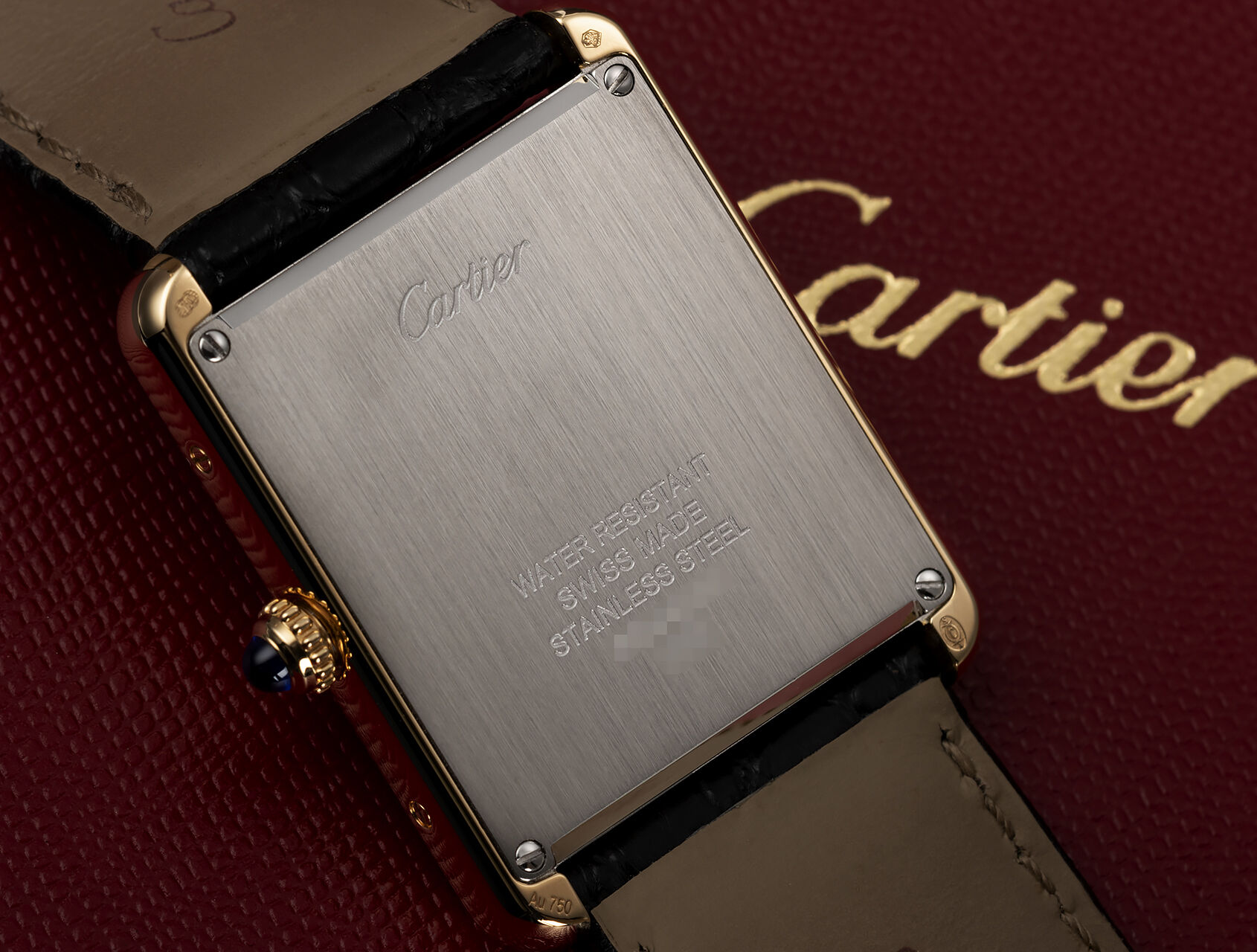 ref W5200004 | Box & Certificate | Cartier Tank Solo