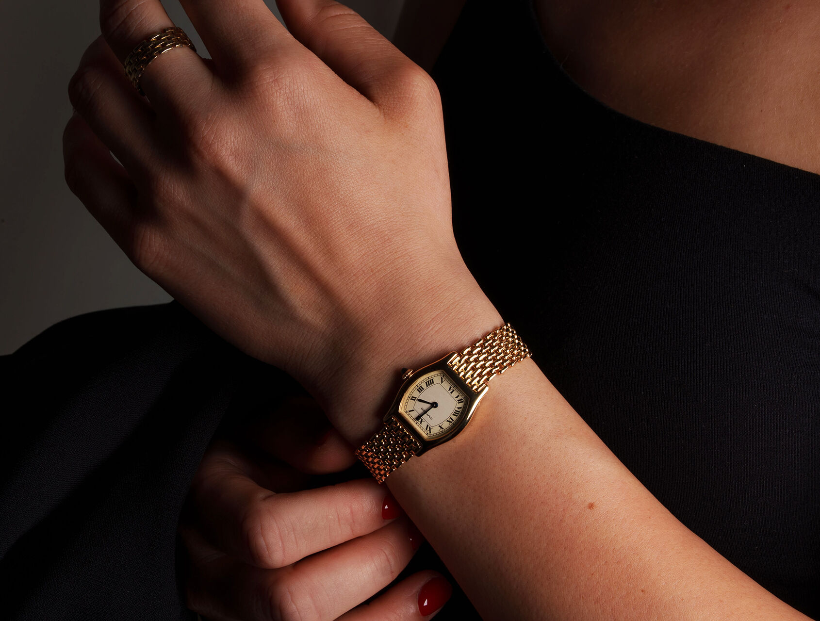 ref 96067 | 96067 - Yellow Gold Mechanical  | Cartier Tortue