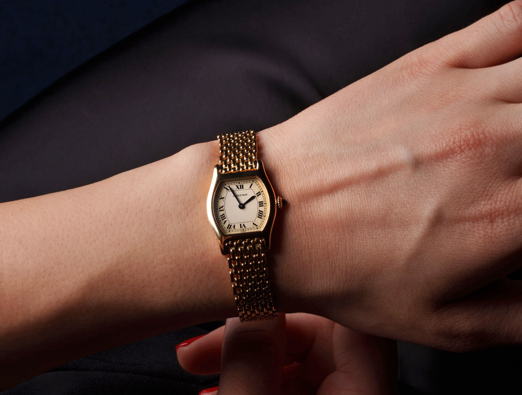 ref 96067 | 96067 - Yellow Gold Mechanical  | Cartier Tortue