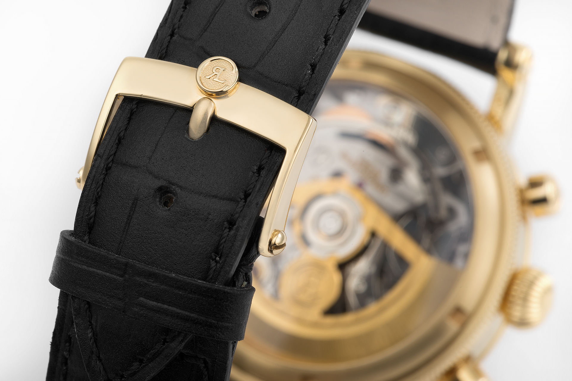 ref CH 7521 | Yellow Gold 'Moonphase' | Chronoswiss Lunar Chronograph