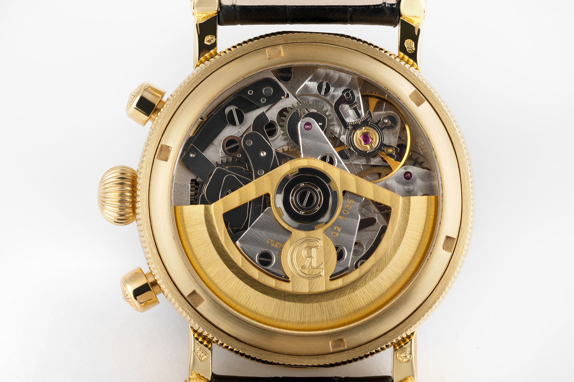 ref CH 7521 | Yellow Gold 'Moonphase' | Chronoswiss Lunar Chronograph