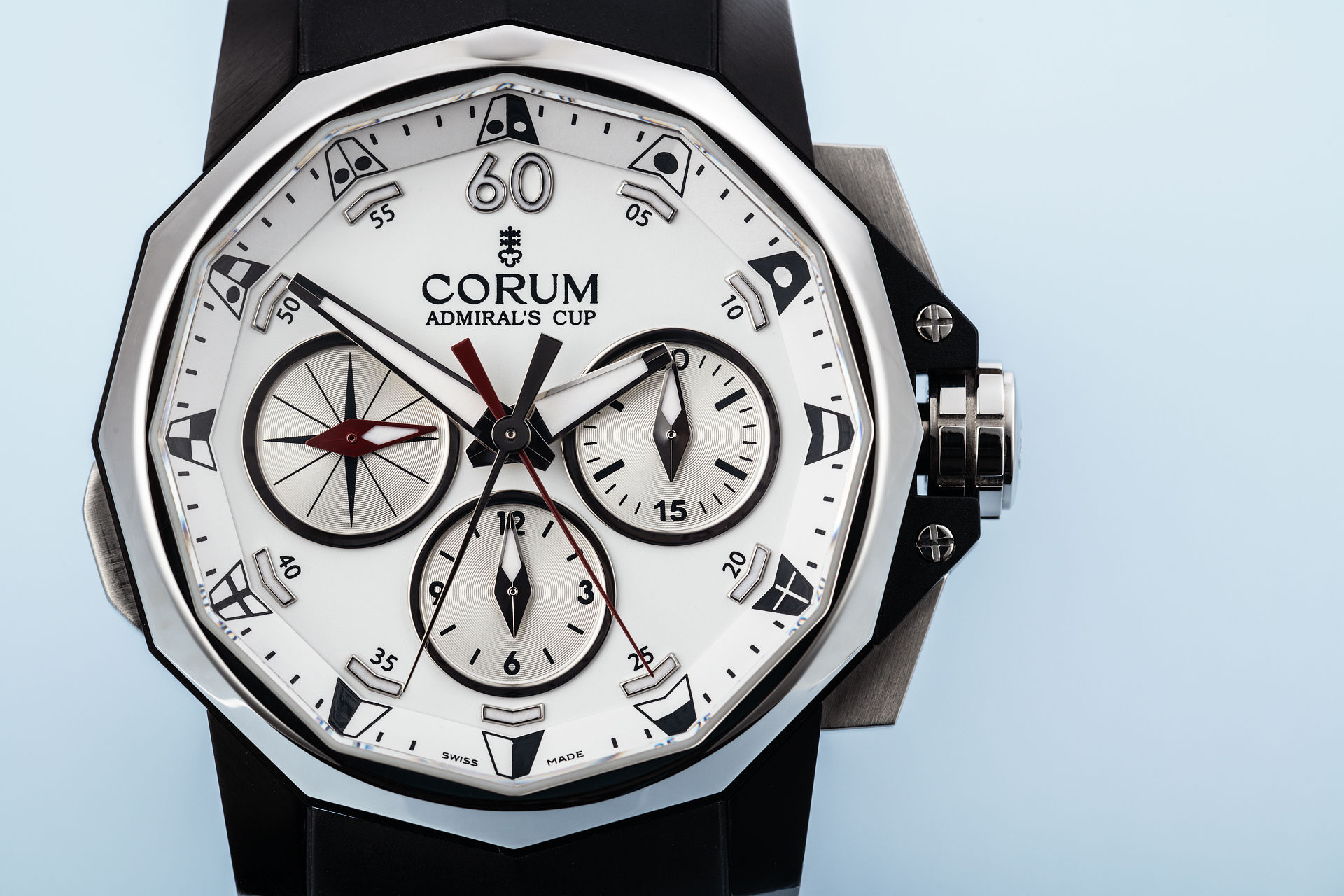 One of 55 Pieces "Rattrapante" | ref 01.0075 | Corum Admirals Cup