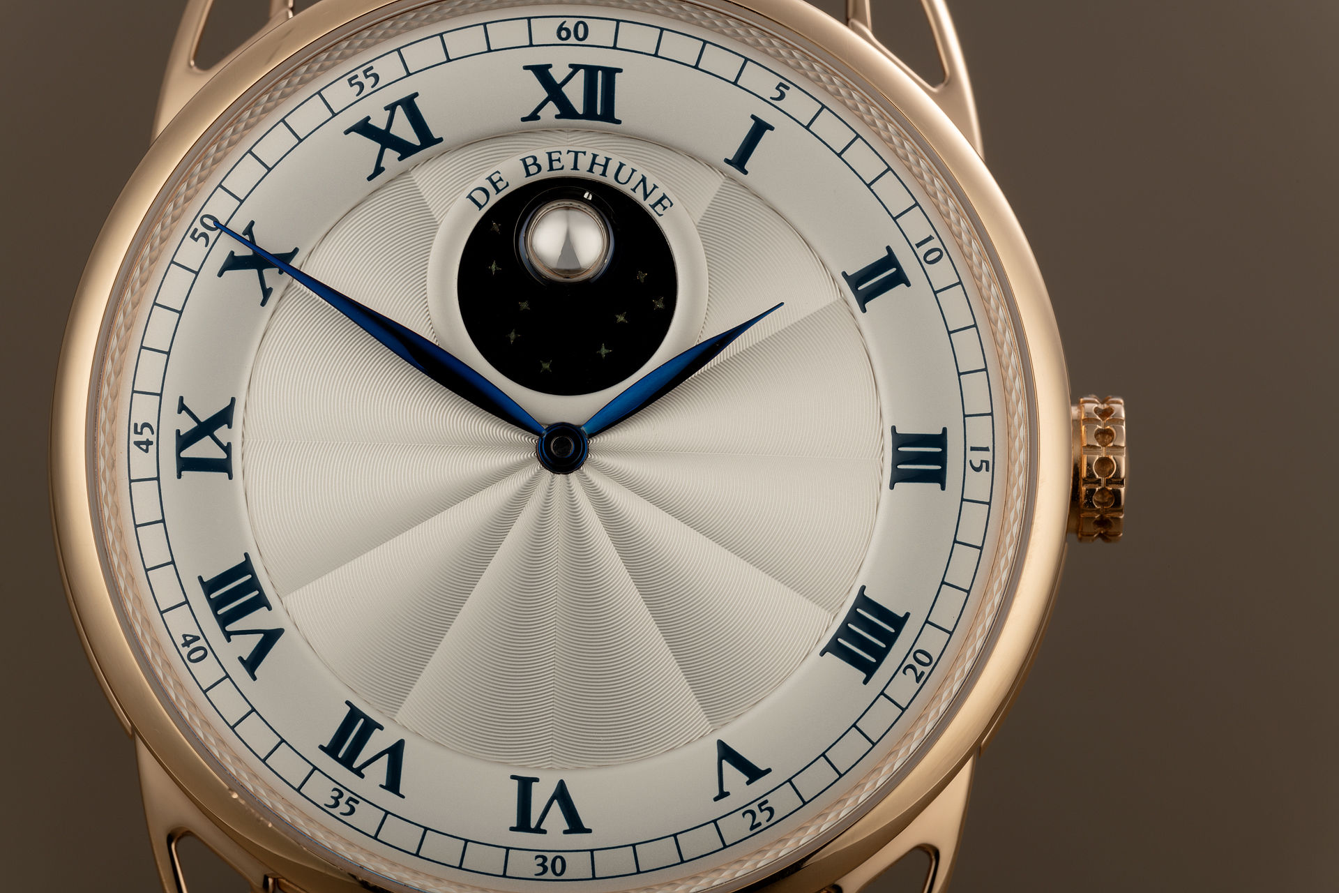 ref DB25L | 18ct Rose Gold 'Unique Hands' | De Bethune Moonphase