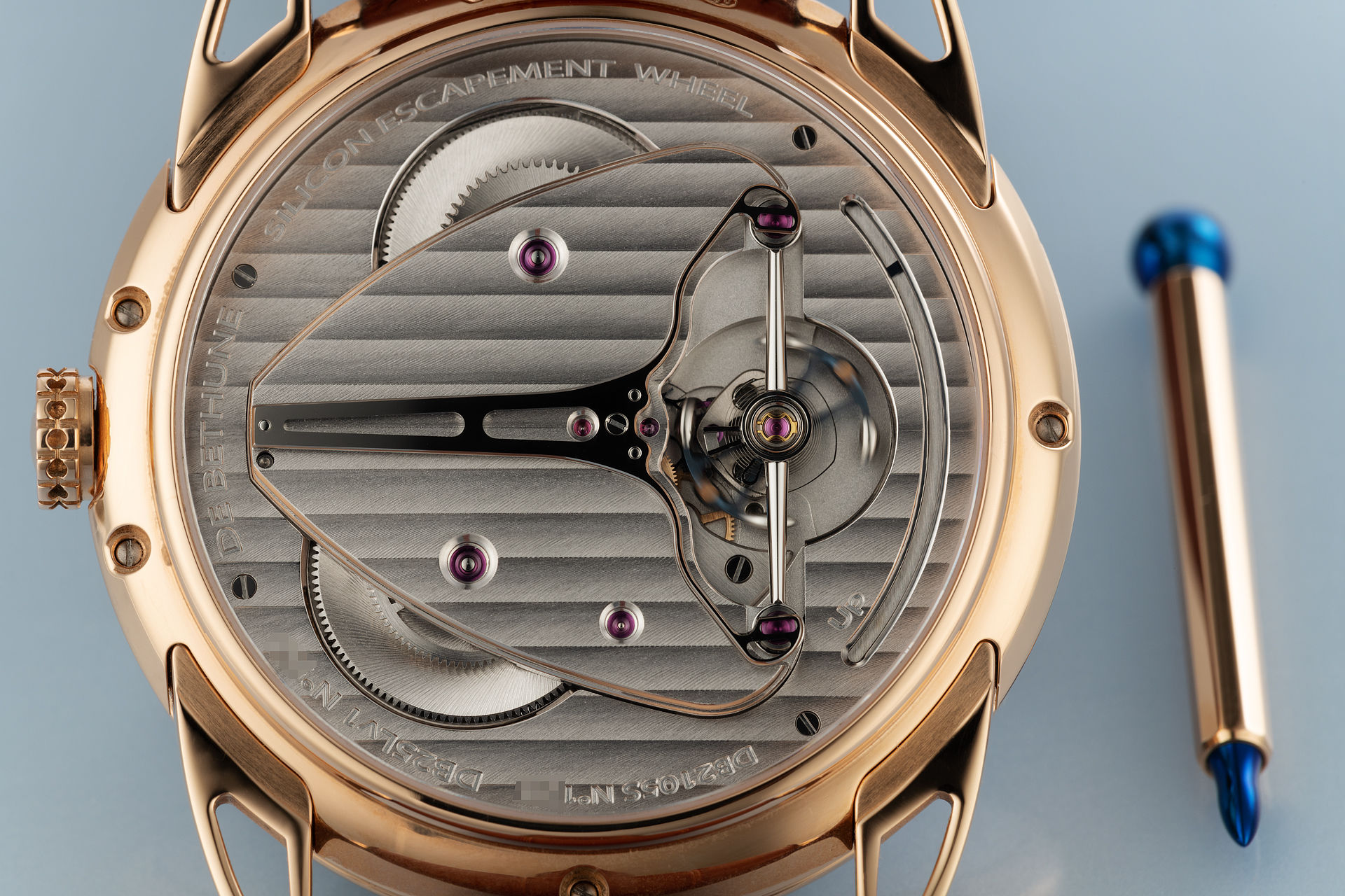 ref DB25L | 18ct Rose Gold 'Unique Hands' | De Bethune Moonphase