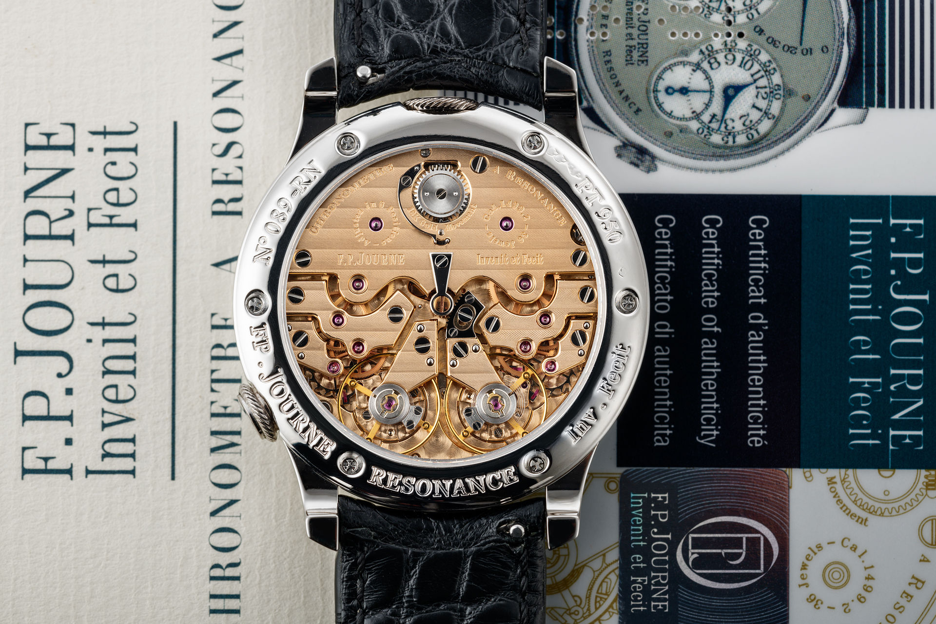  | Platinum 'Complete Set' | F. P. Journe Chronomètre à Résonance