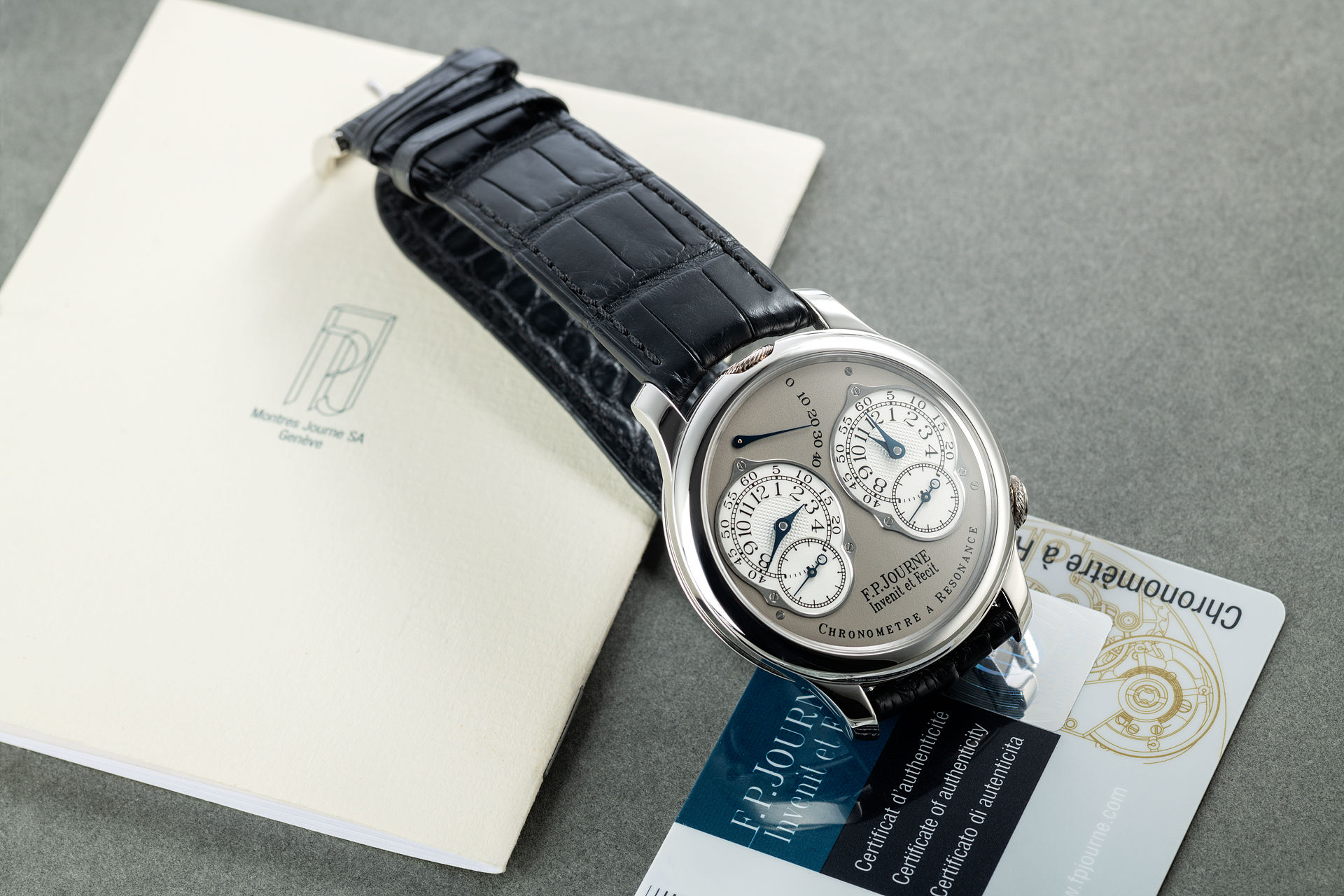  | Platinum 'Complete Set' | F. P. Journe Chronomètre à Résonance