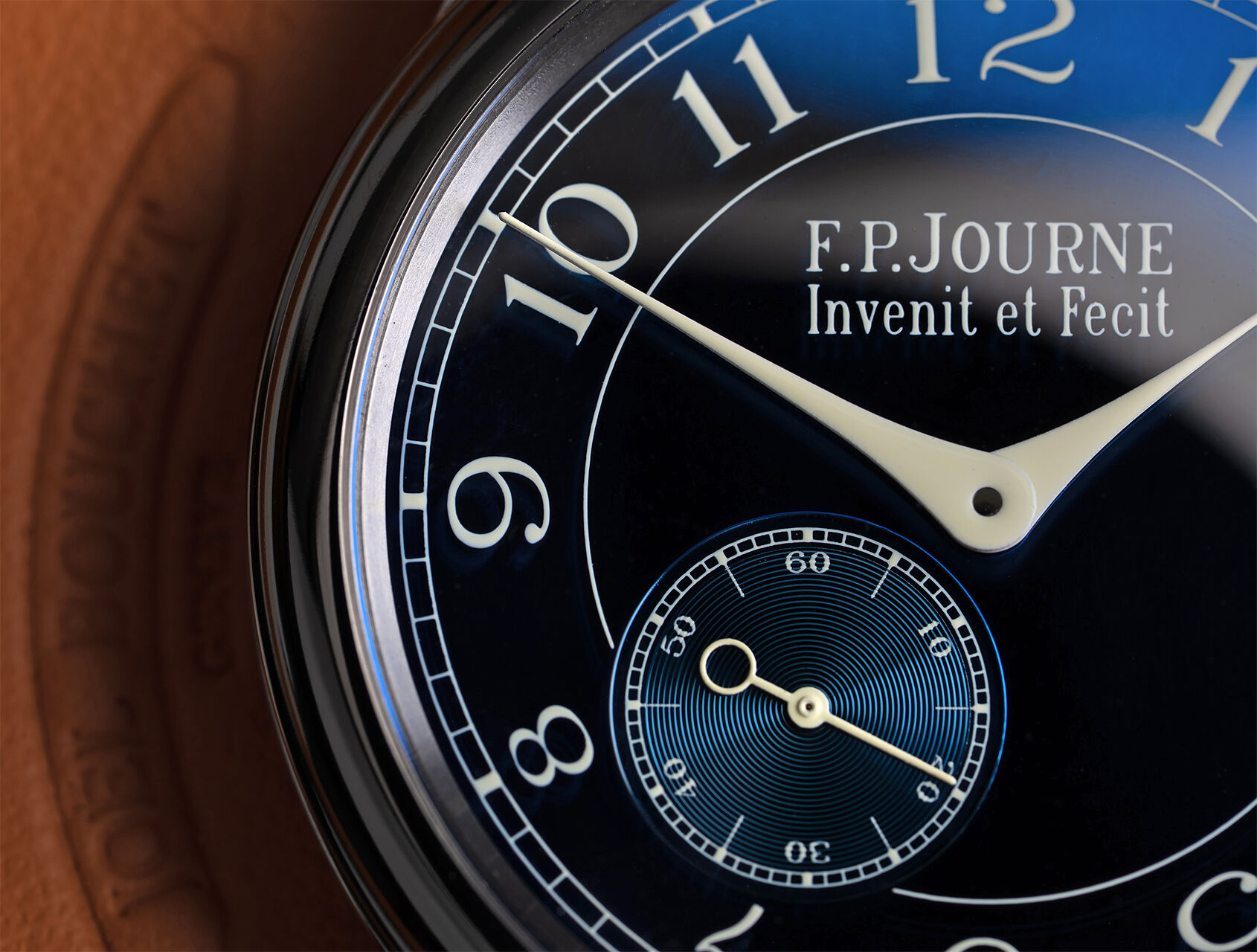  | Tantalum - Box & Certificate | F. P. Journe Chronomètre Bleu