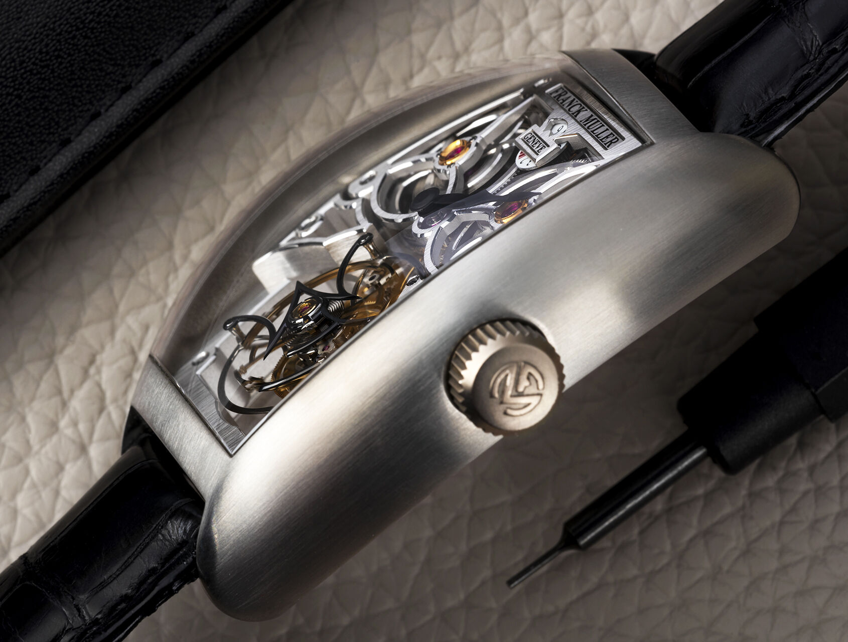 ref 8889 T SQT BR | 8889 - Box & Certificate | Franck Muller Giga Tourbillon