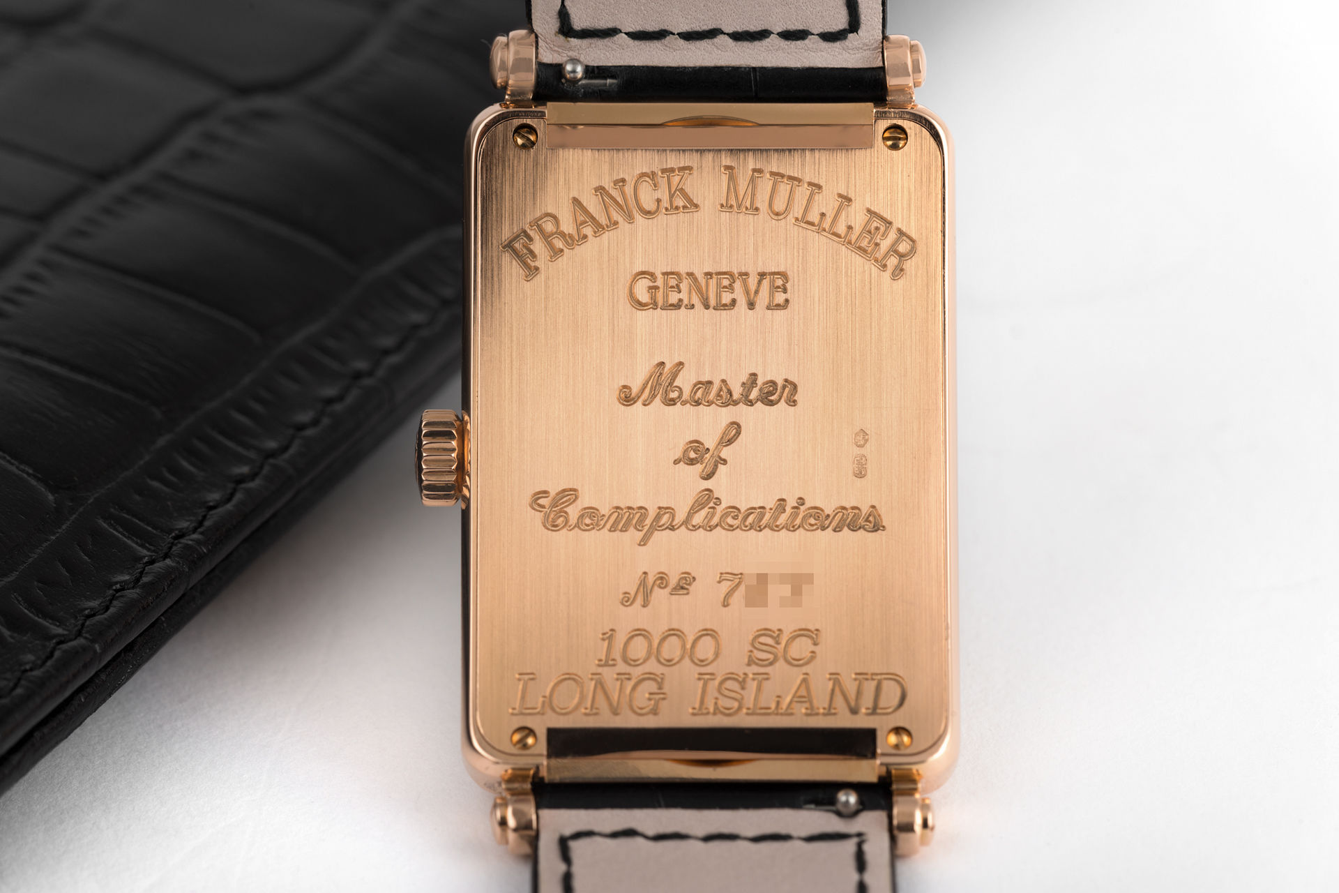 ref 1000 SC | 18ct Rose Gold | Franck Muller Long Island