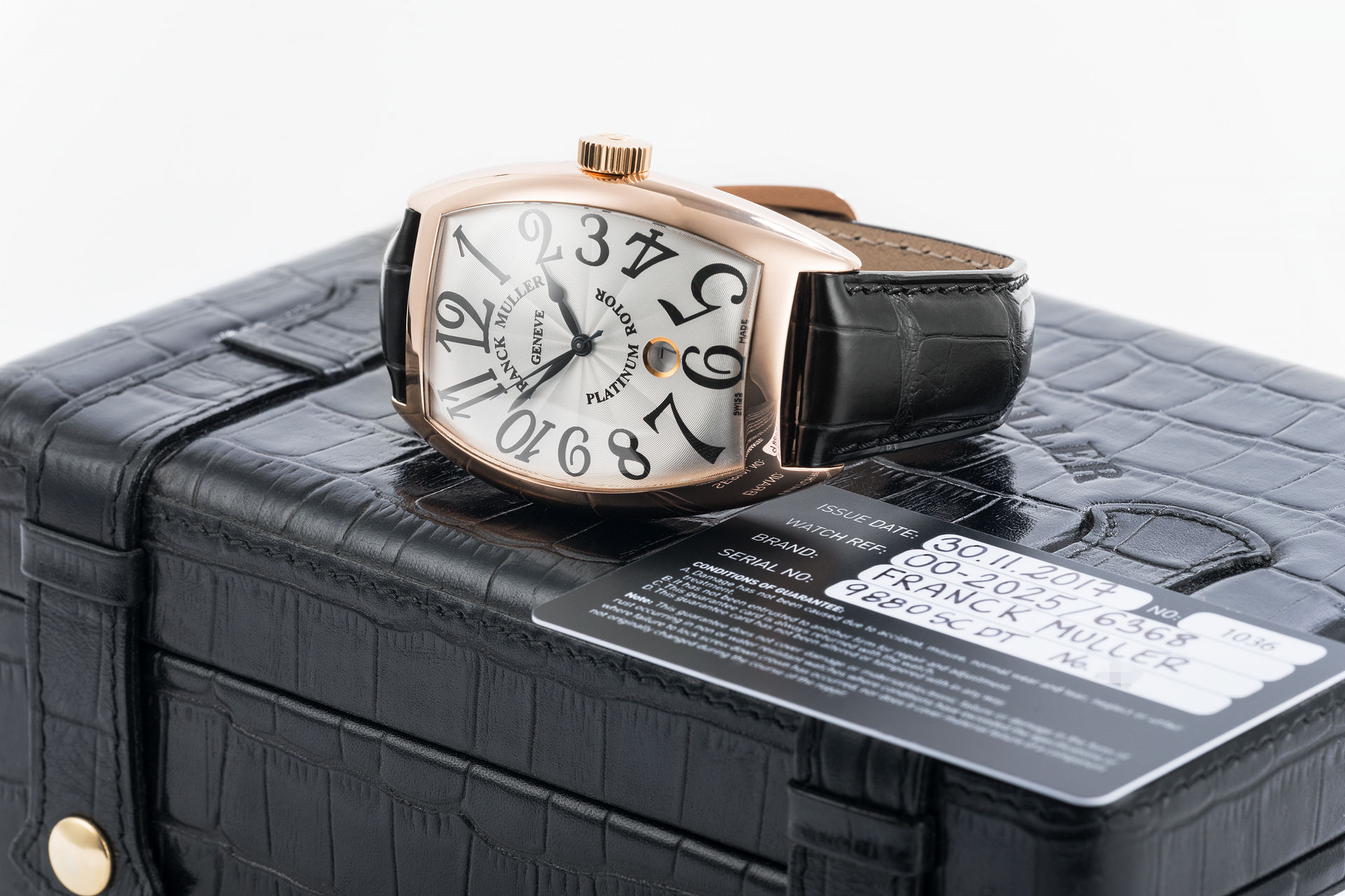 ref 9880 SC DT | Rose Gold 'XL' | Franck Muller Platinum Rotor