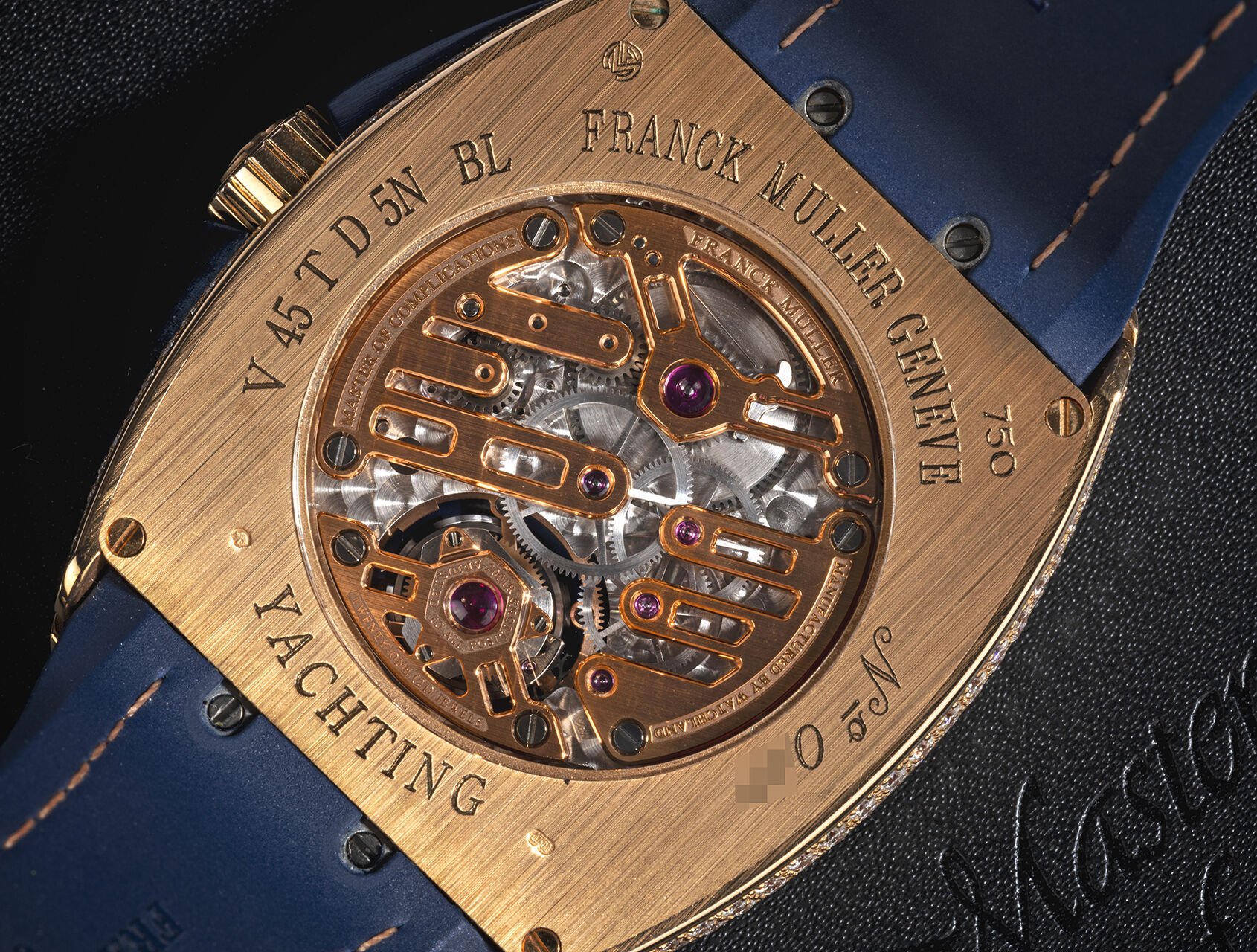 ref 45V T YACHT D BL | Vanguard Yachting Tourbillon | Franck Muller Vanguard Yachting Tourbillon