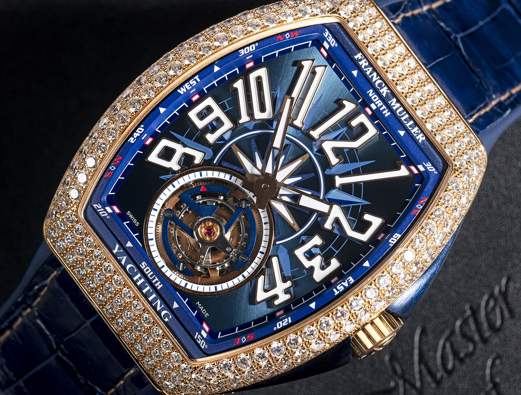 ref 45V T YACHT D BL | Vanguard Yachting Tourbillon | Franck Muller Vanguard Yachting Tourbillon