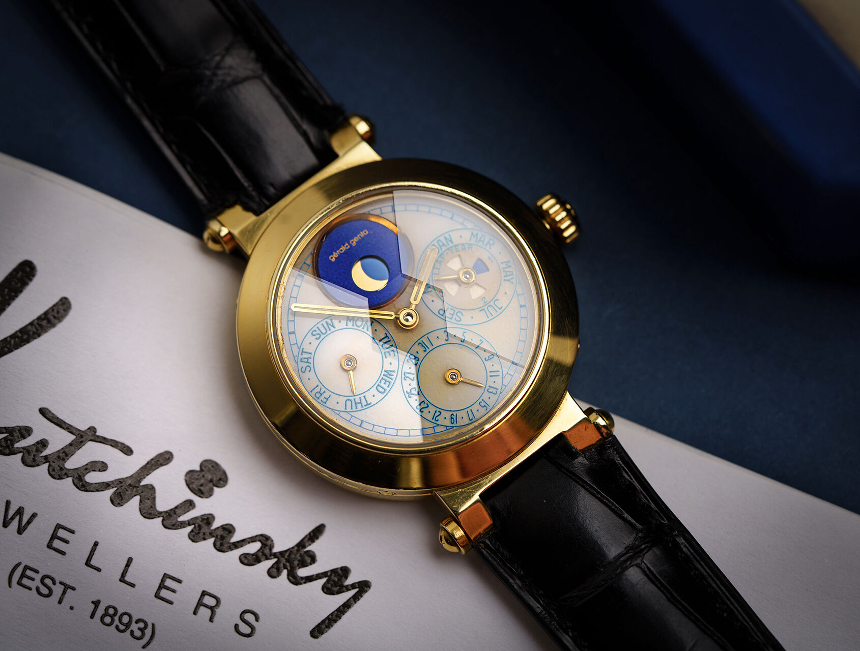 ref G 3144.7 | Perpetual Calendar | Gerald Genta Perpetual Calendar