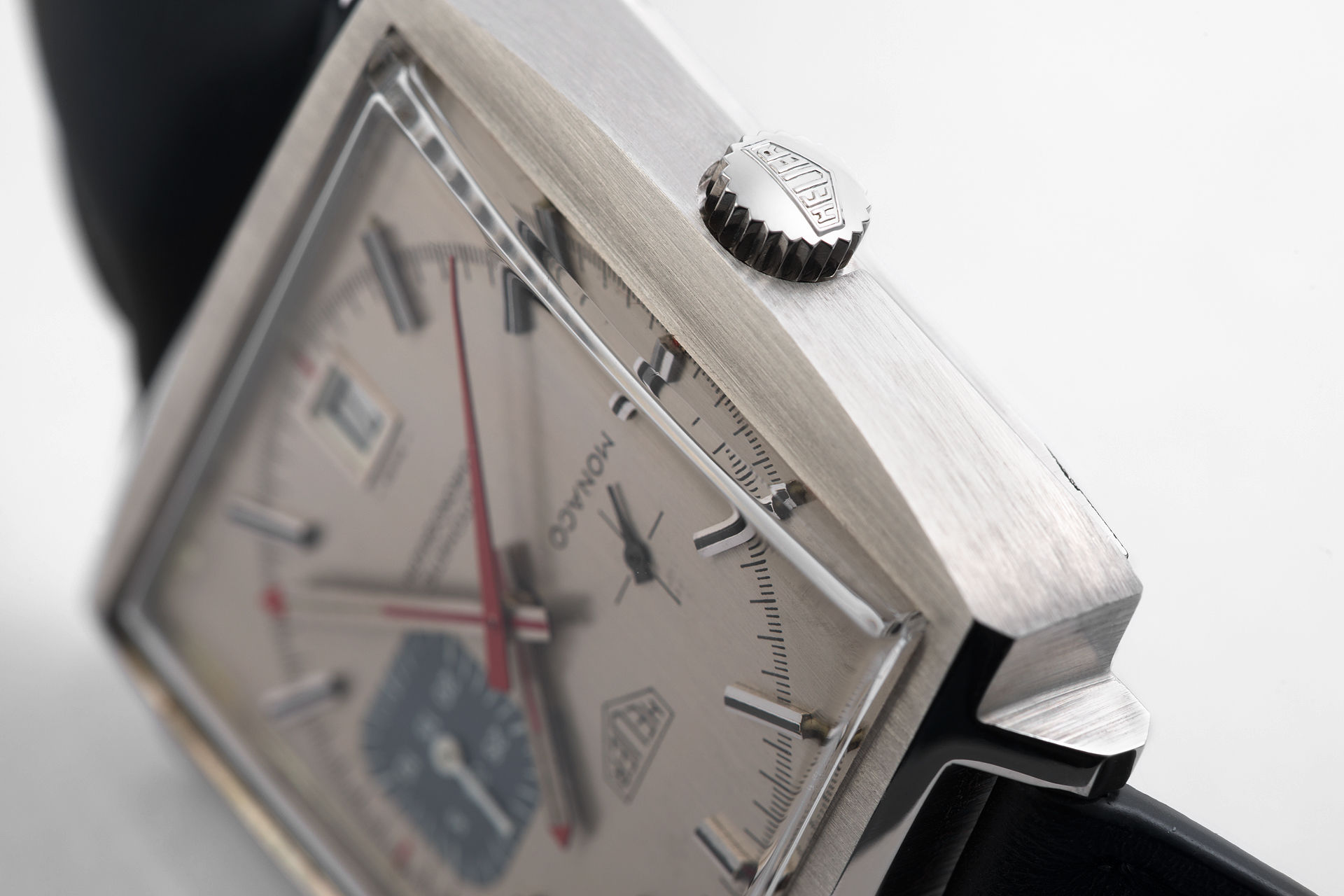 ref 1533B | Rare Grey Dial - Vintage Model | Heuer Monaco