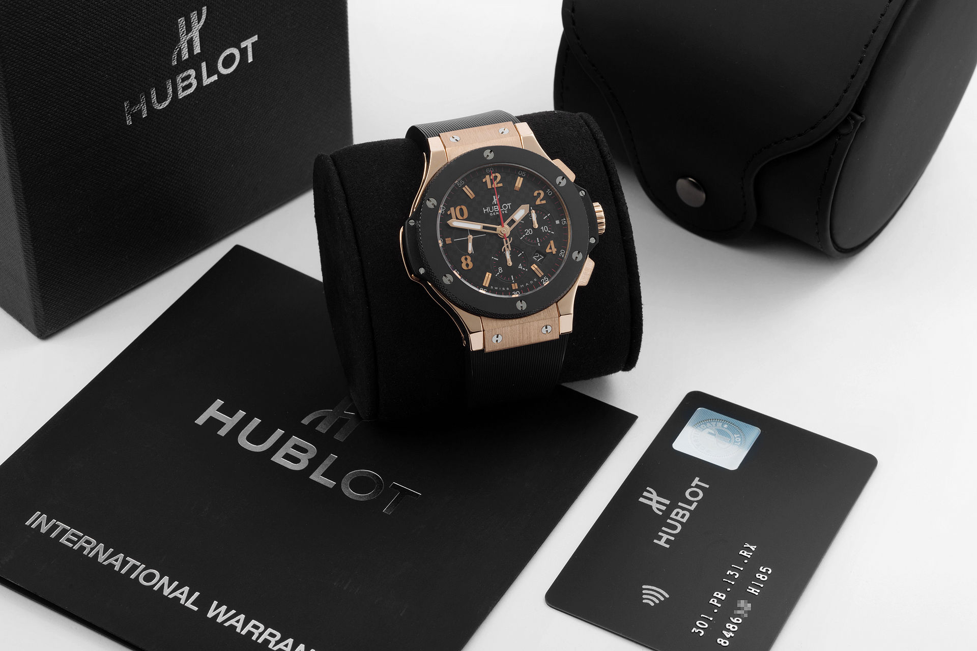 ref 301.PB.131.RX | 44mm Rose Gold 'Hublot Warranty' | Hublot Big Bang