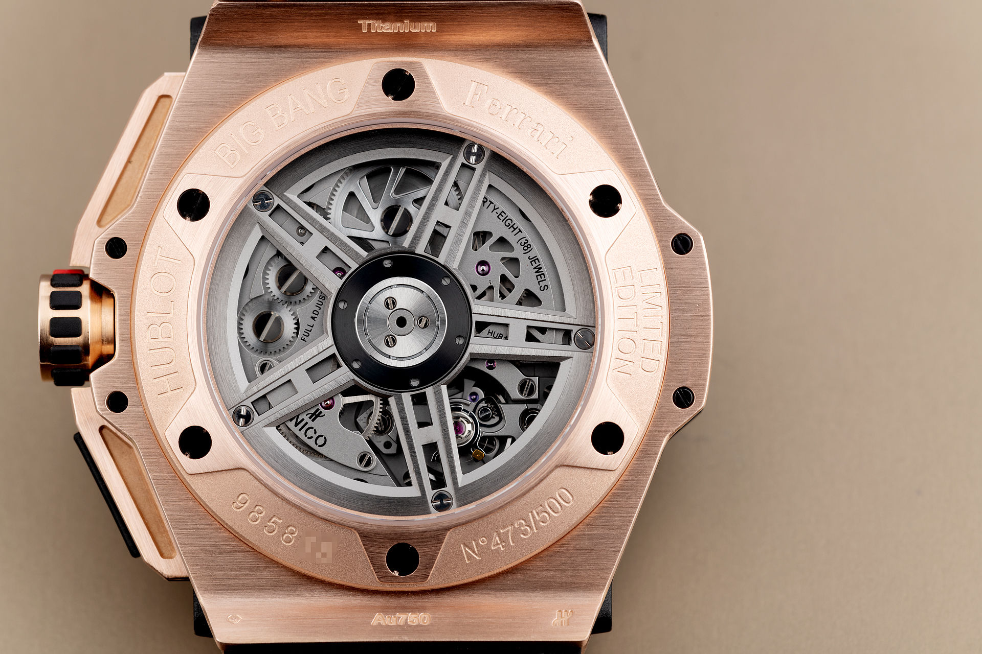 Limited Edition One of 500 | ref 401.00.0123.VR | Hublot Big Bang Unico Ferrari