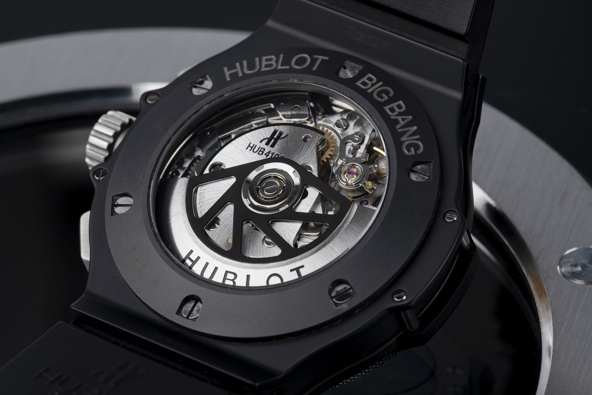 iced out hublot watch