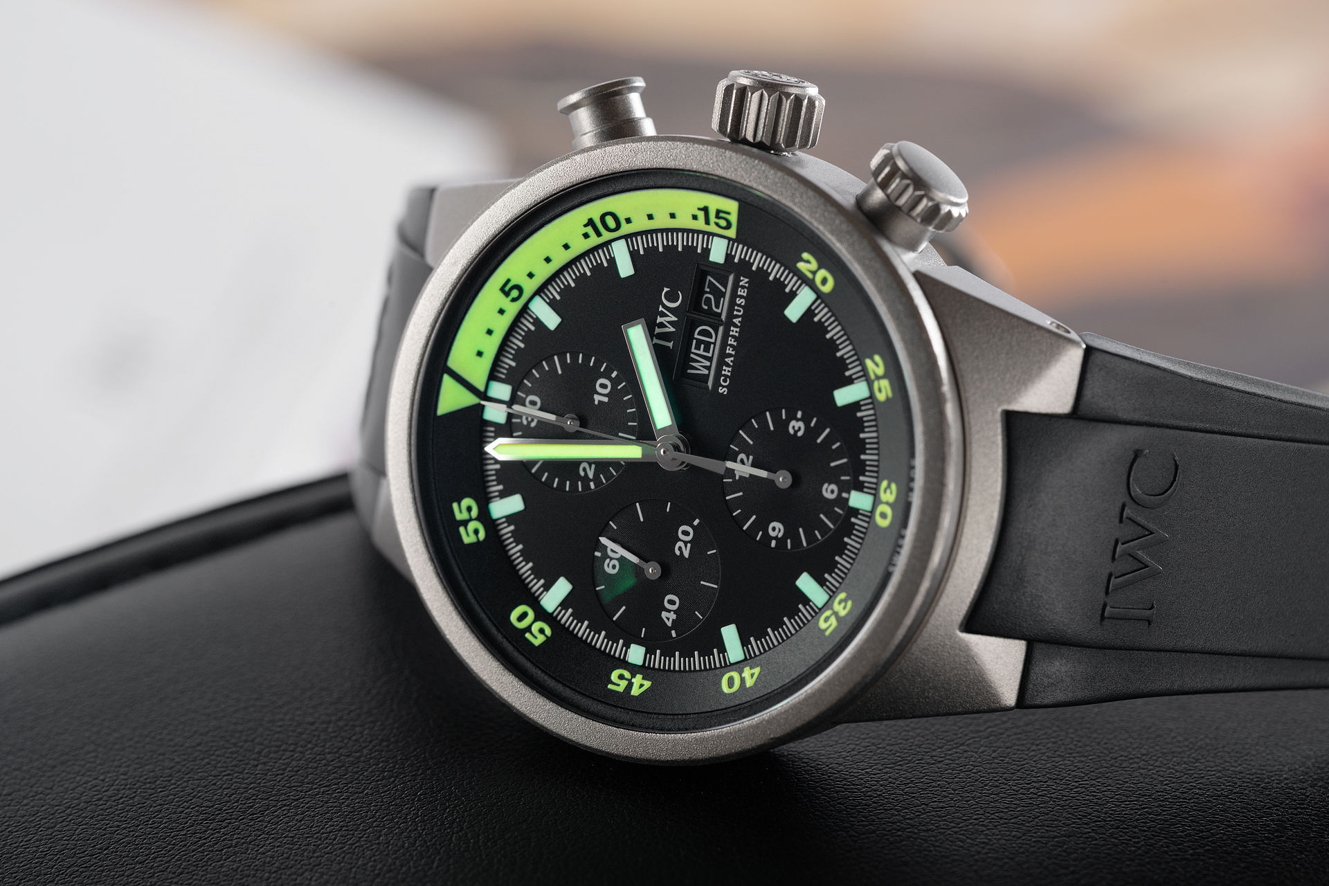 ref IW371903 | Titanium 'Full Set' | IWC Aquatimer Chronograph