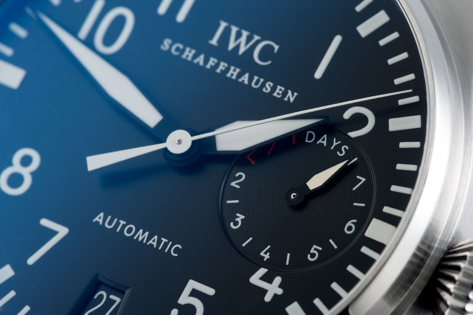 ref IW500401 | 7 Day Power Reserve  | IWC Big Pilot