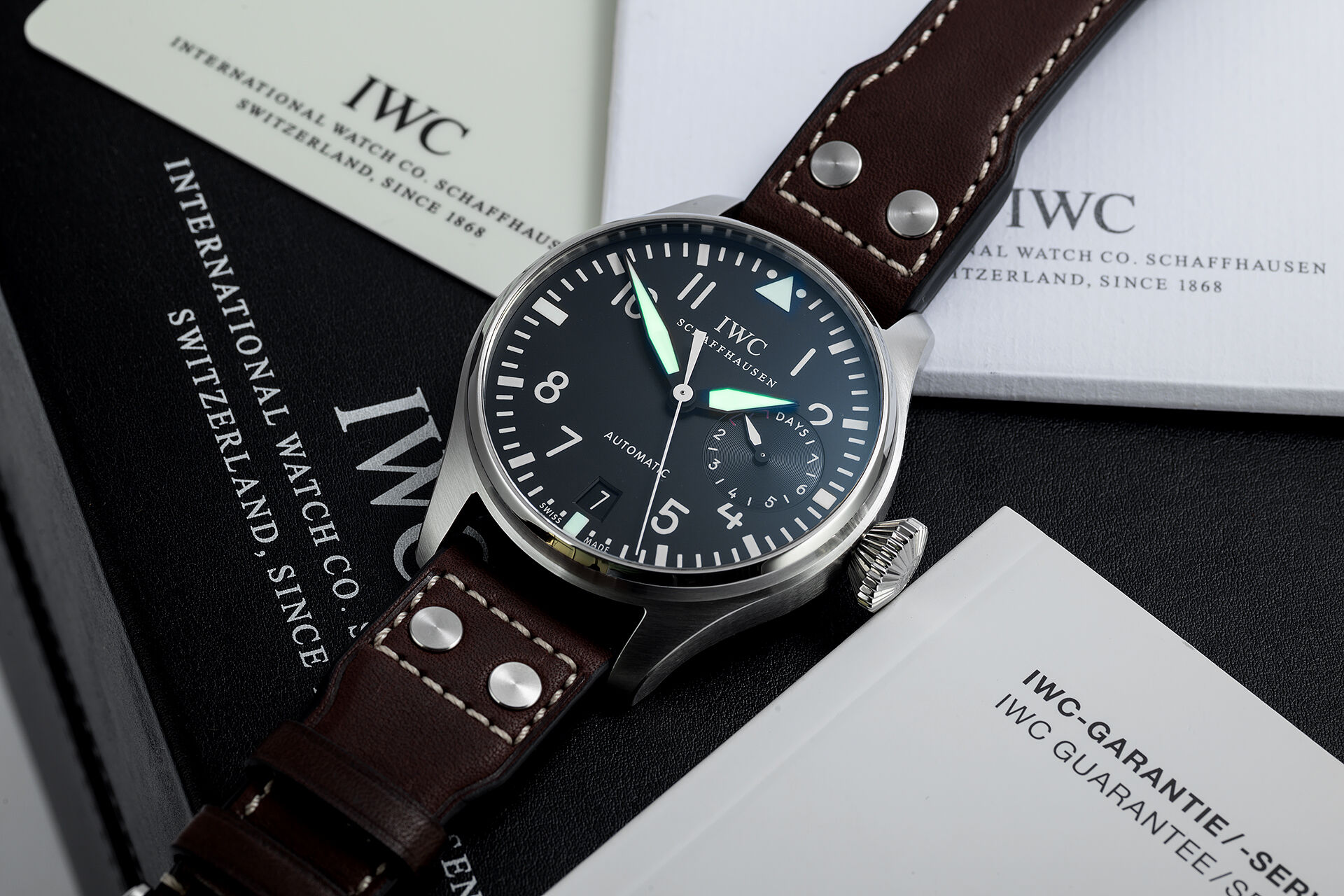 ref IW500401 | Box & Papers | IWC Big Pilot