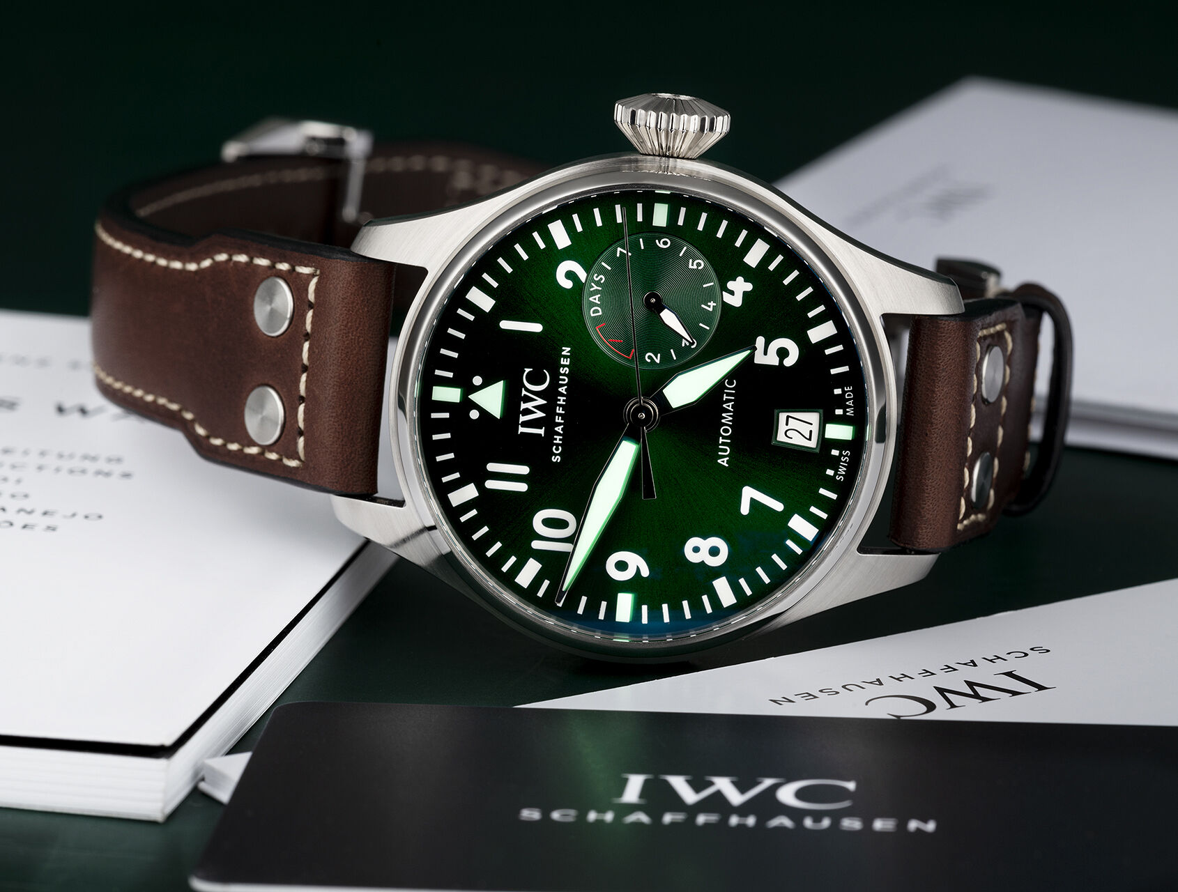 ref IW501015 | Box & Papers | IWC Big Pilot