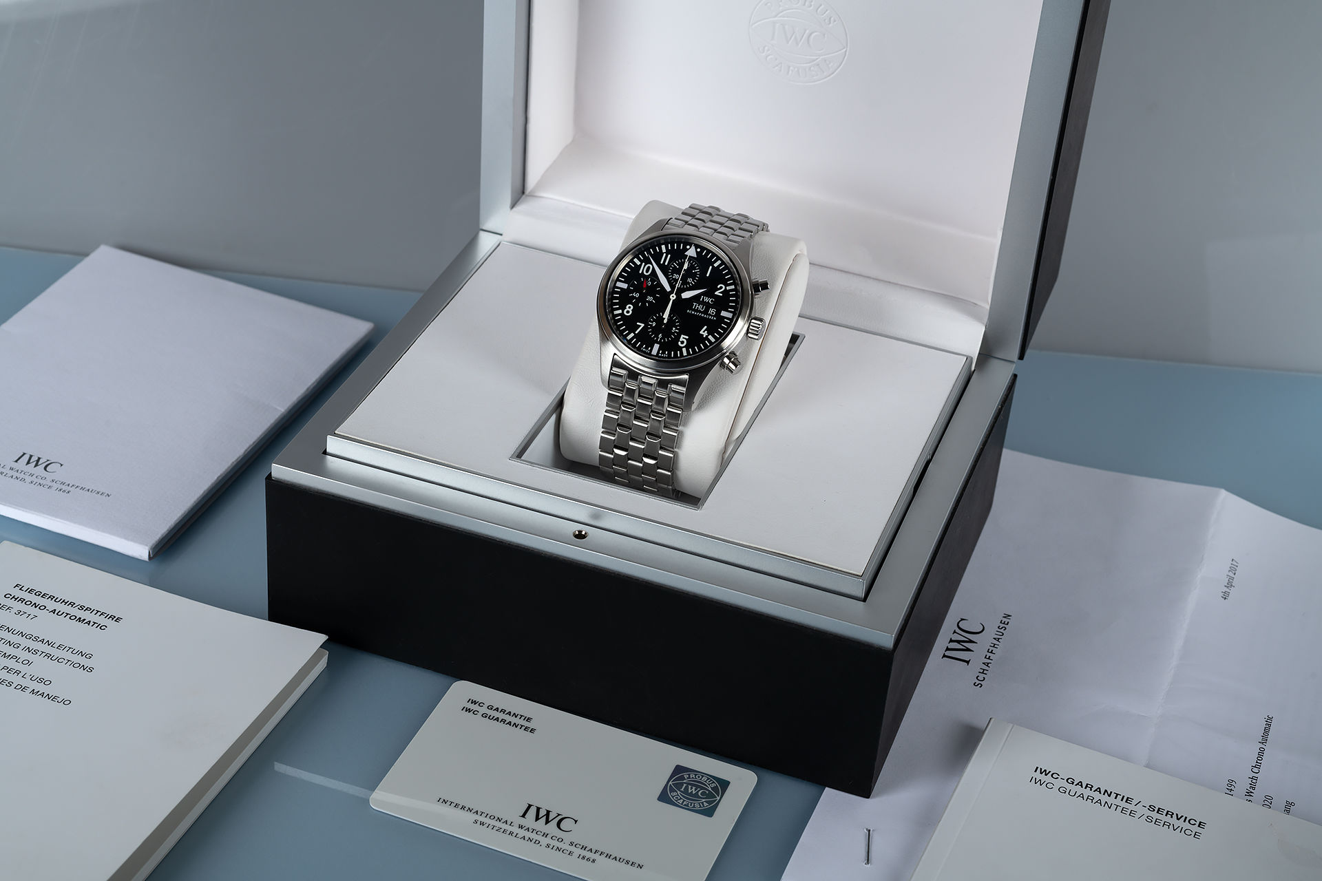 ref IW371704 | 'Complete Set' 42mm  | IWC Flieger Chronograph