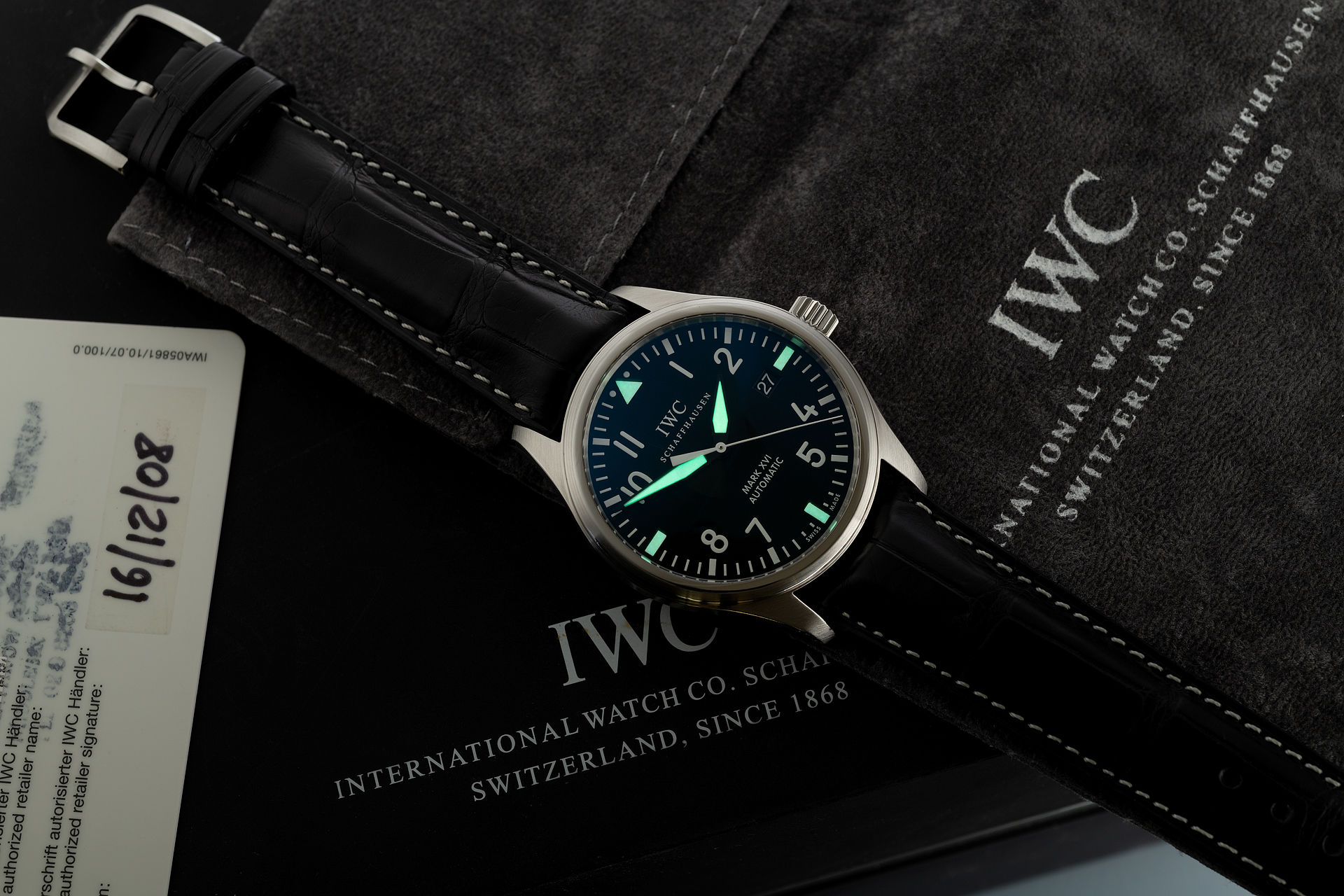 ref IW325501 | Box & Papers | IWC Mark XVI