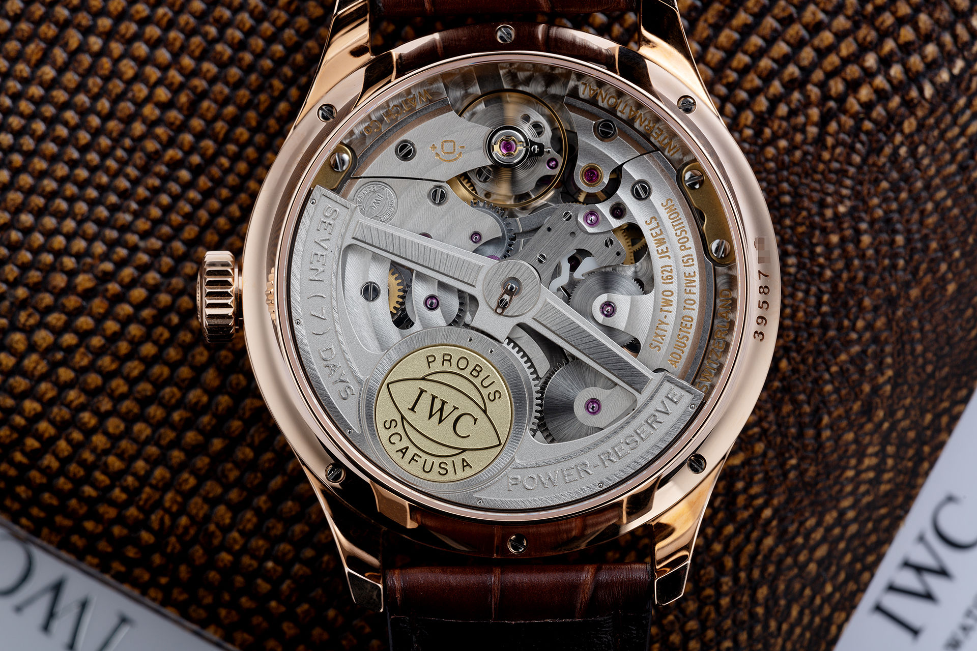 ref IW502306 | Rose Gold 'Under IWC Warranty' | IWC Perpetual Calendar