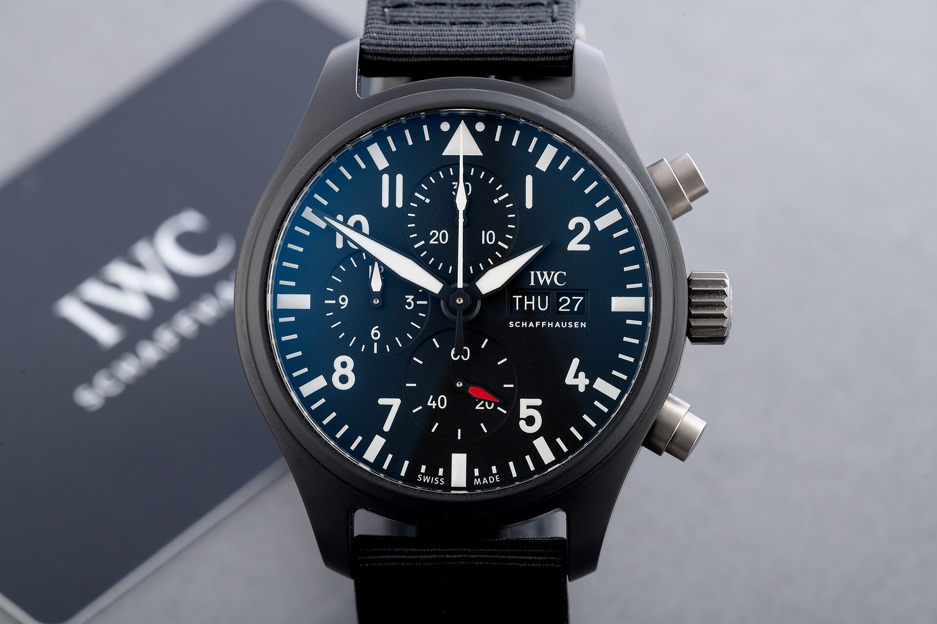 ref IW389101 | 44.5mm Ceramic Case | IWC Pilot's Chronograph