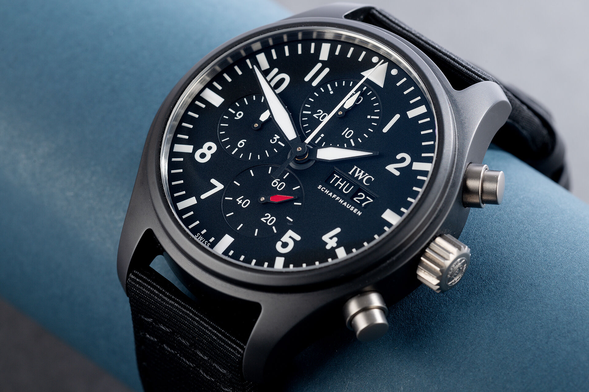 ref IW389101 | 44.5mm Ceramic Case | IWC Pilot's Chronograph