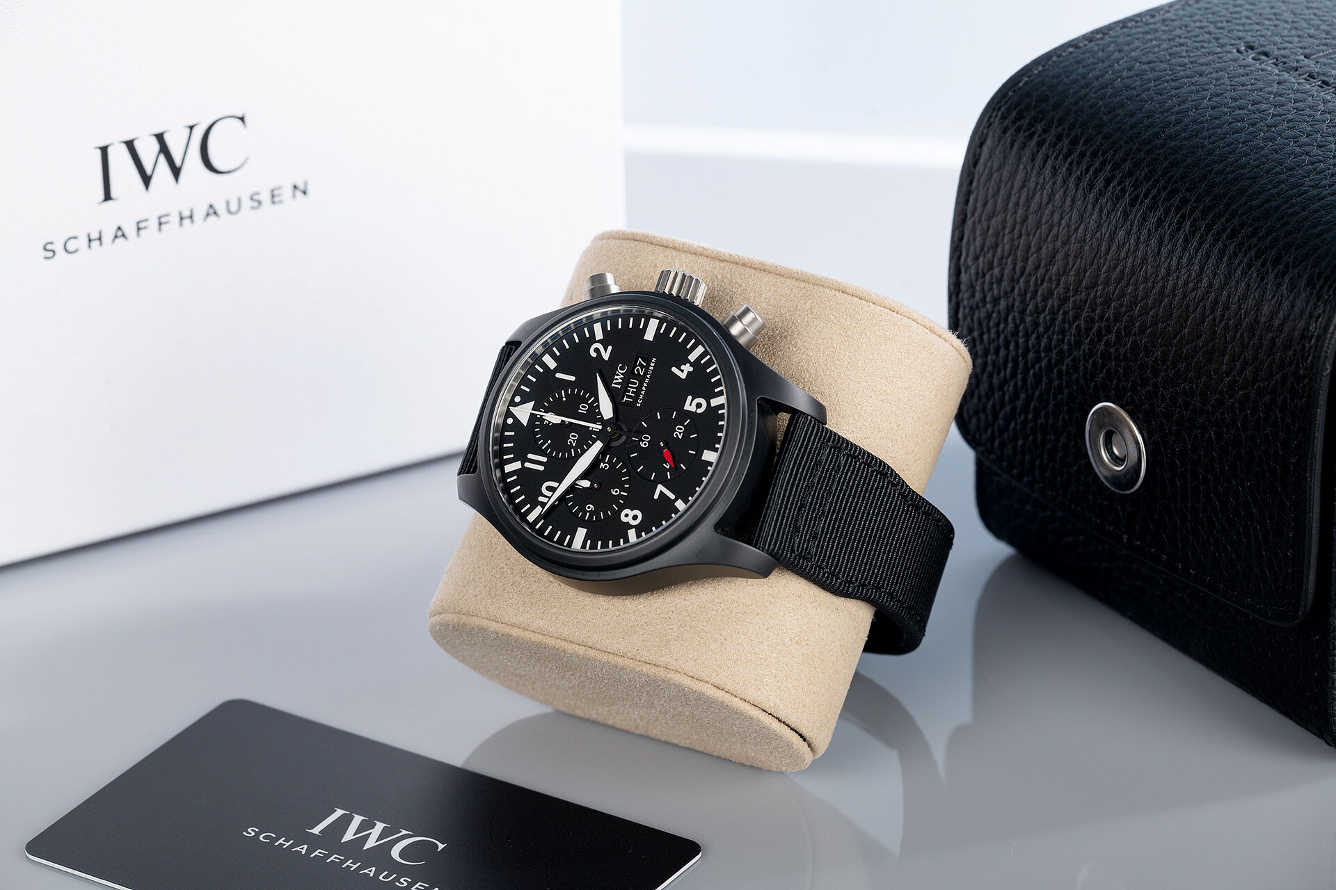 ref IW389101 | 44.5mm Ceramic Case | IWC Pilot's Chronograph