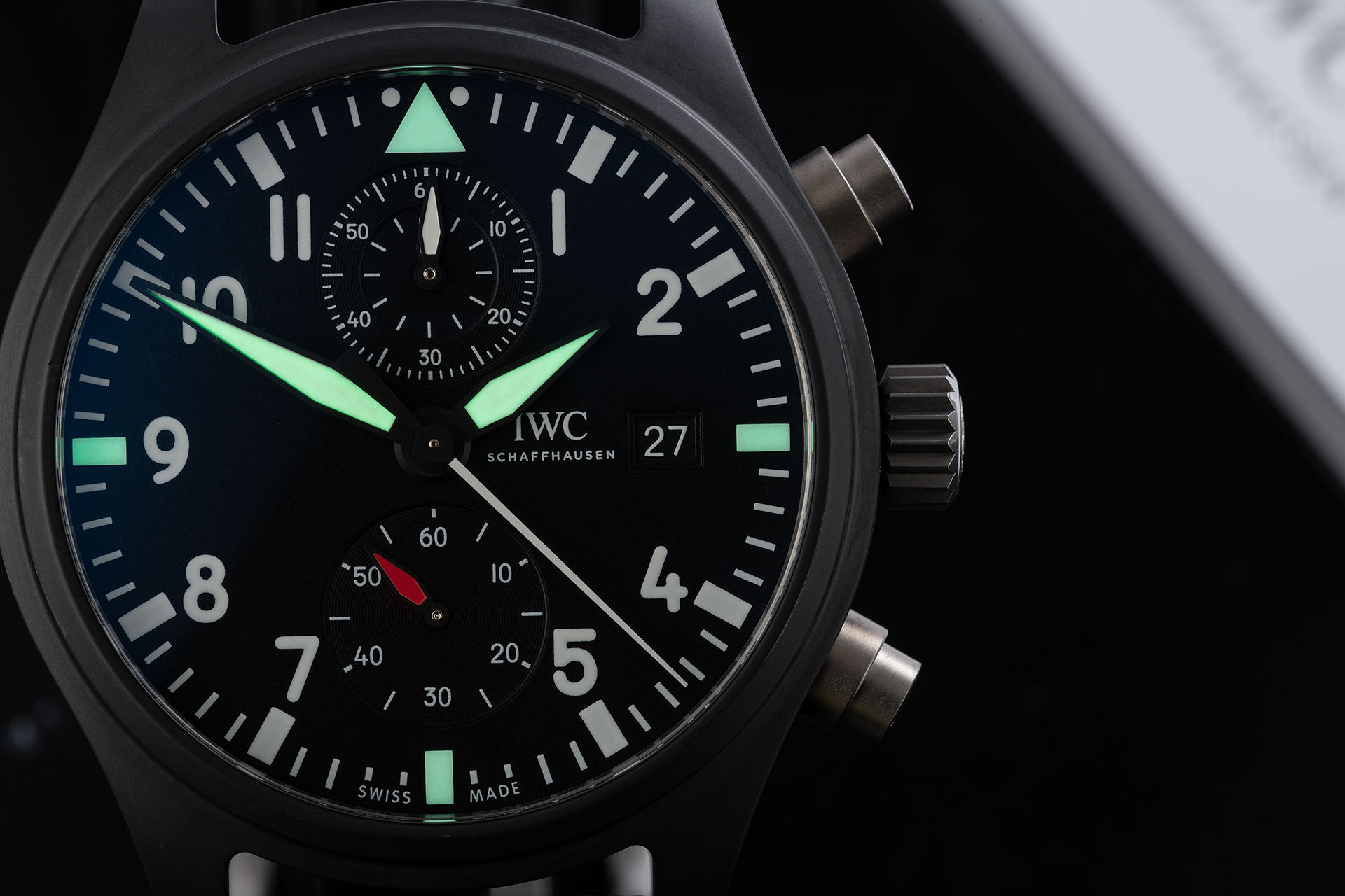 ref IW389001 | Ceramic 'Complete Set' | IWC Pilot's Chronograph