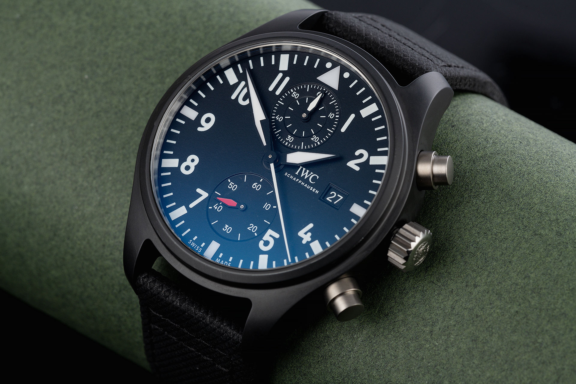 ref IW389001 | Ceramic 'Complete Set' | IWC Pilot's Chronograph