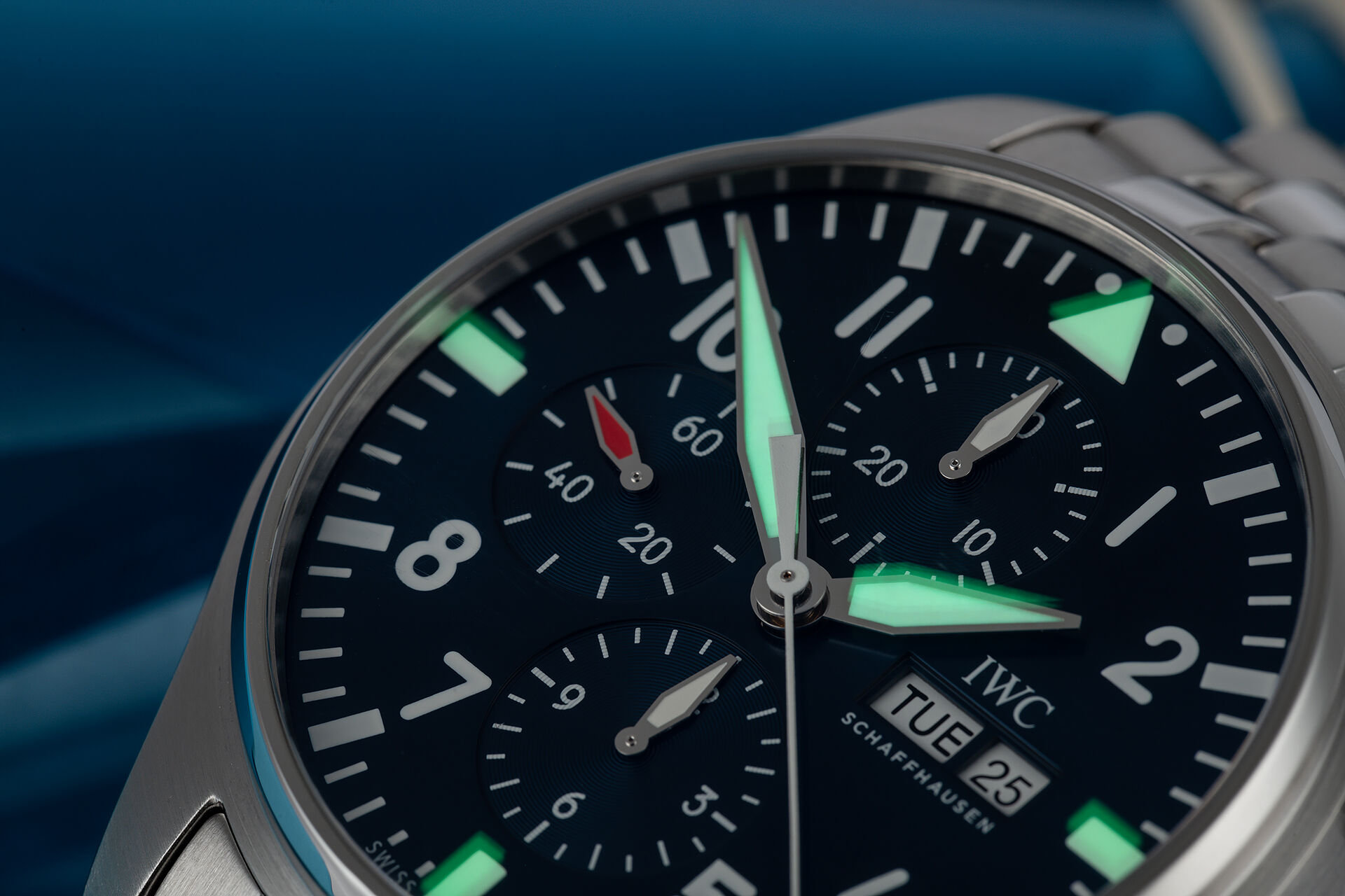 ref IW377714 | 43mm, Box & Certificate | IWC Pilot's Watch Chronograph
