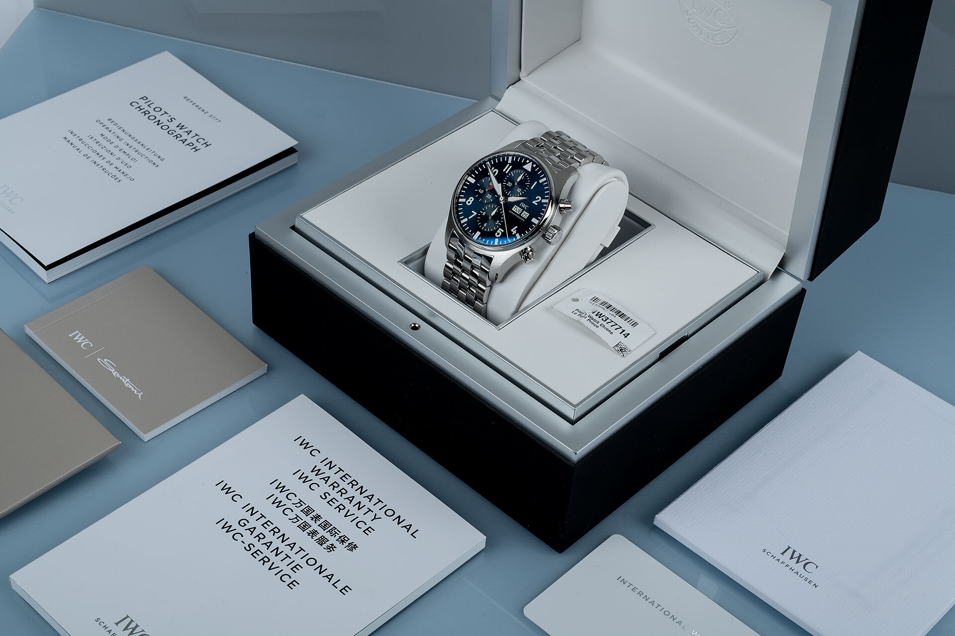 ref IW377714 | 43mm, Box & Certificate | IWC Pilot's Watch Chronograph