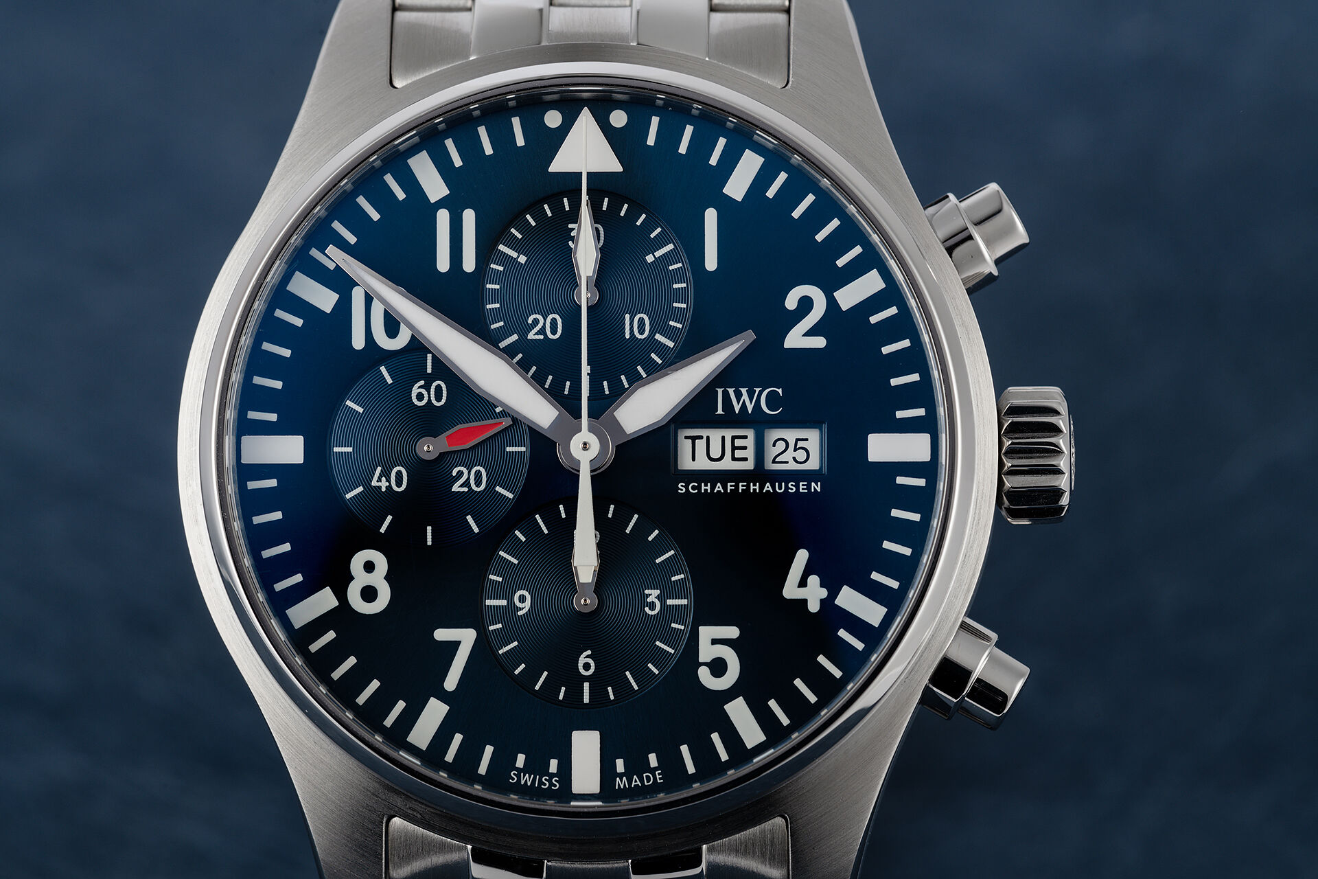 ref IW377714 | 43mm, Box & Certificate | IWC Pilot's Watch Chronograph