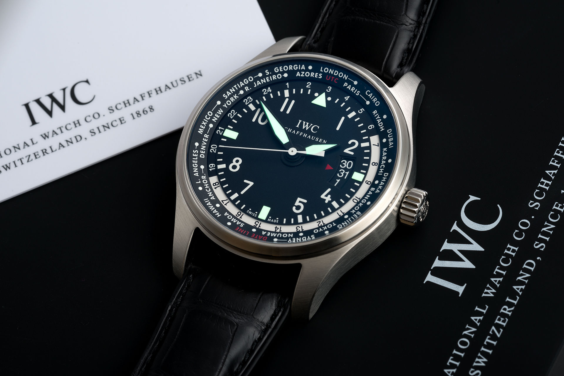 ref IW326201 | Full Set 'World Time' | IWC Pilot's Watch