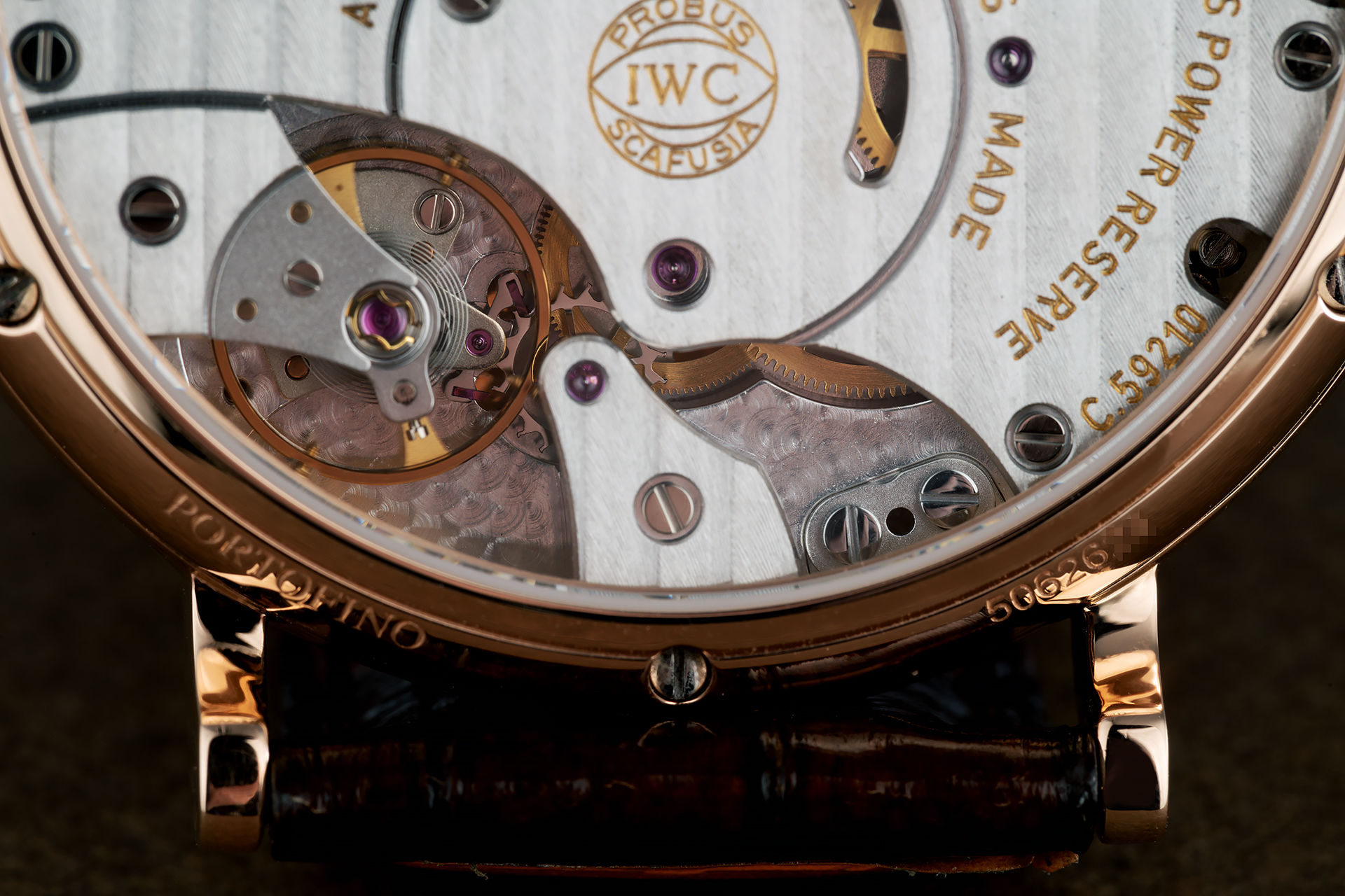 ref IW510104 | Rose Gold 'Power Reserve' | IWC Portofino