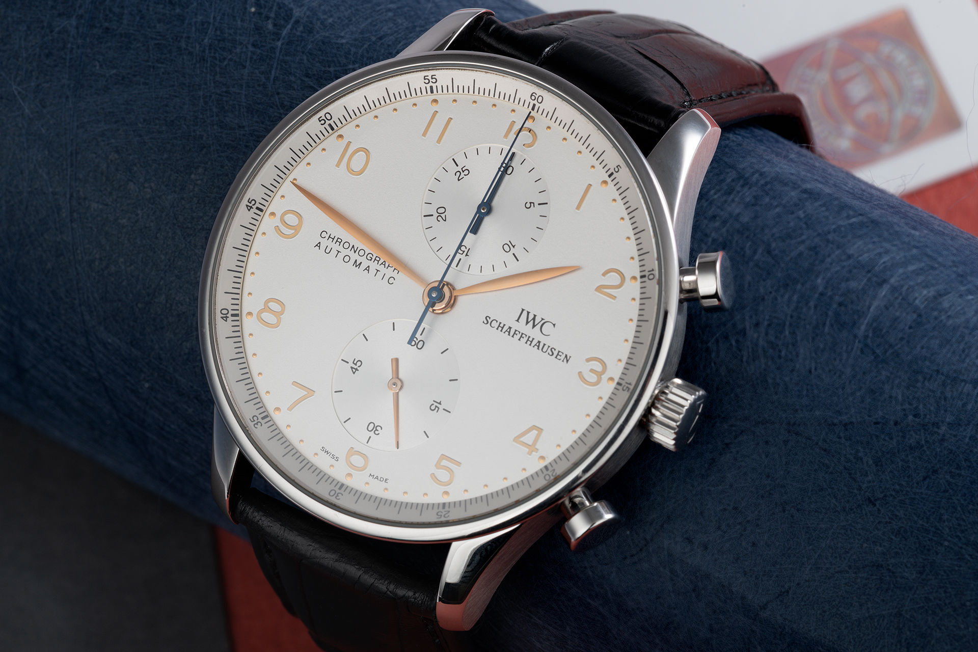 ref IW371445 | 'Box & Certificate' | IWC Portuguese