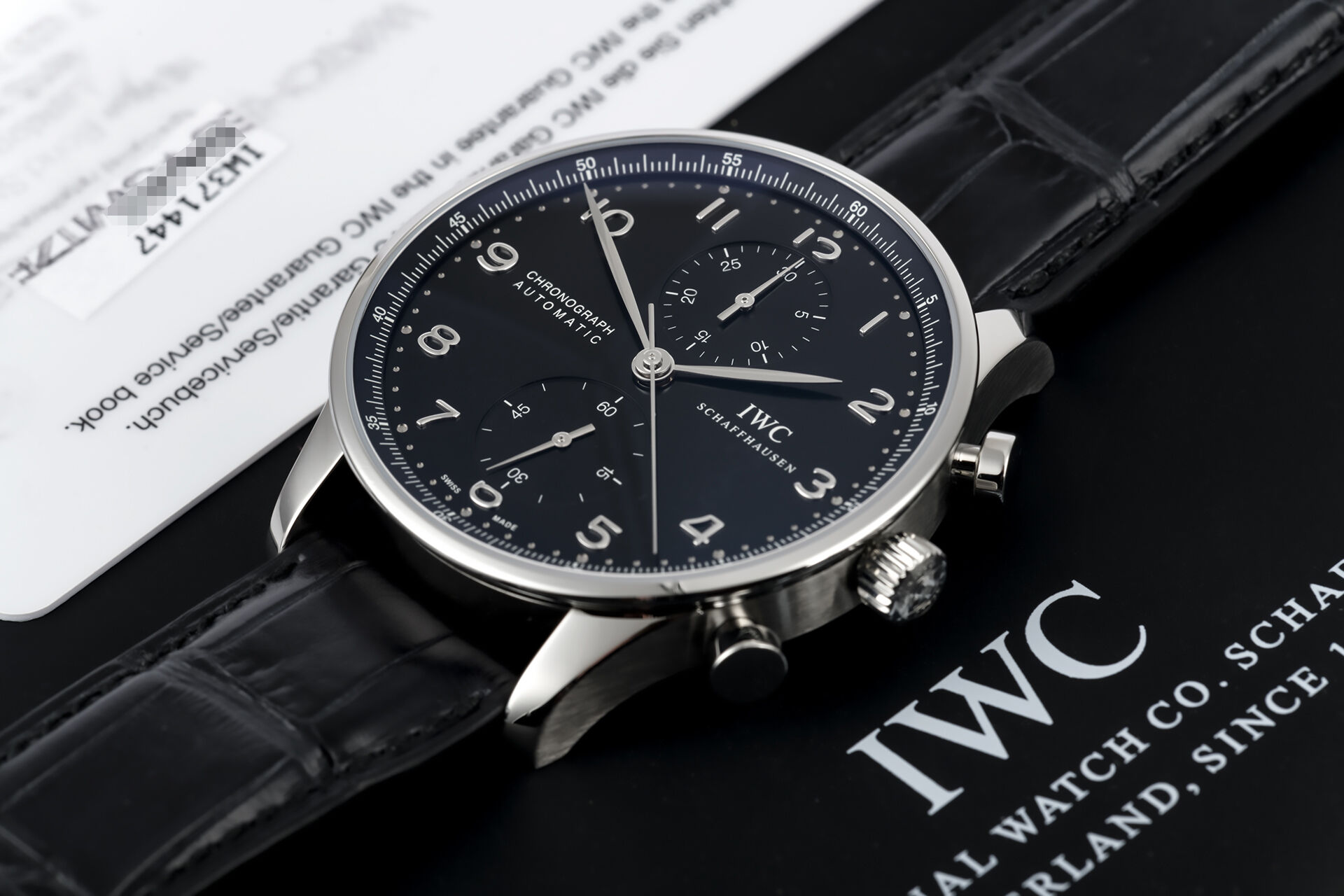 ref IW371447 | Box & Certificate | IWC Portuguese