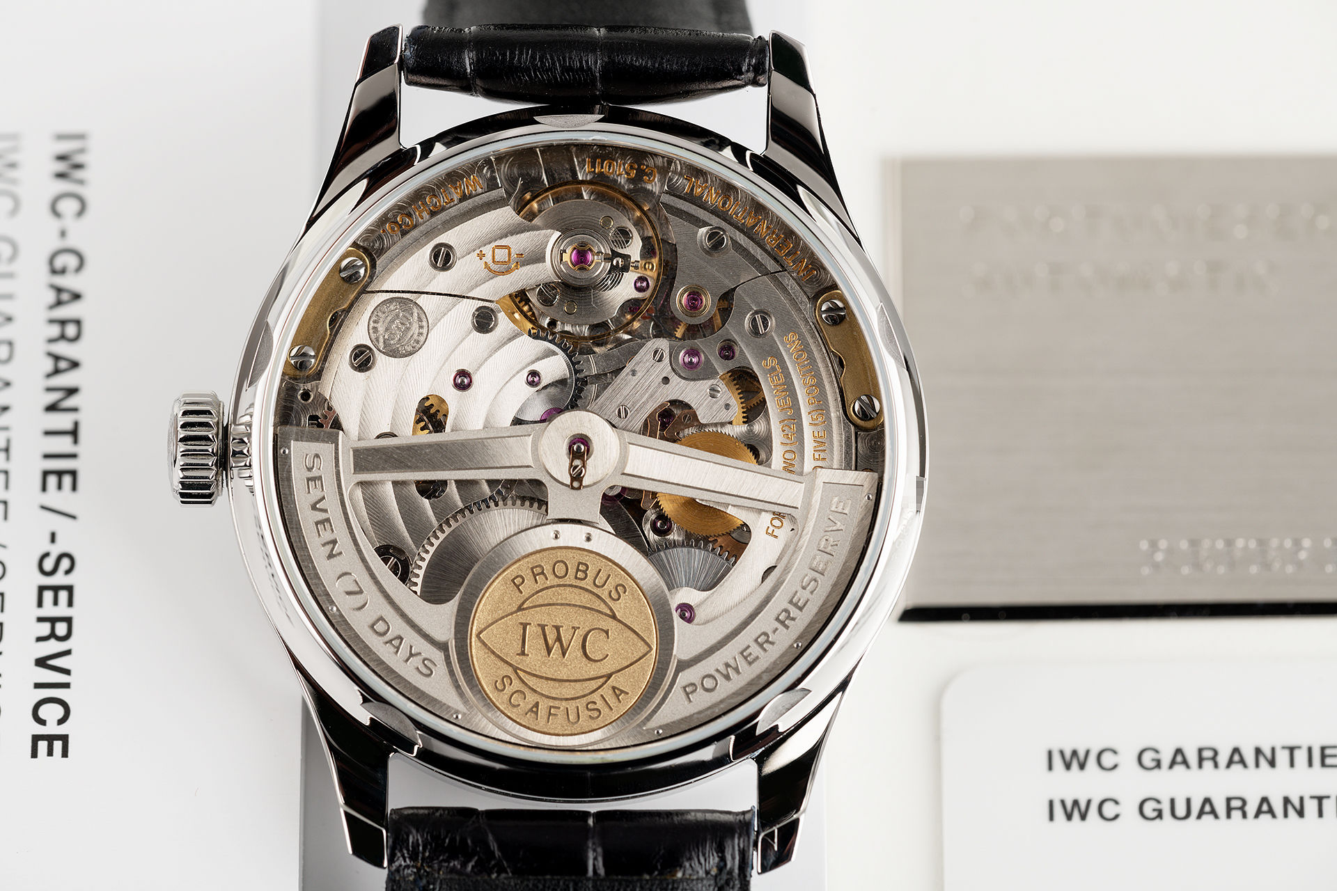 ref IW500107 | Complete Set 'Box & Papers' | IWC Portuguese