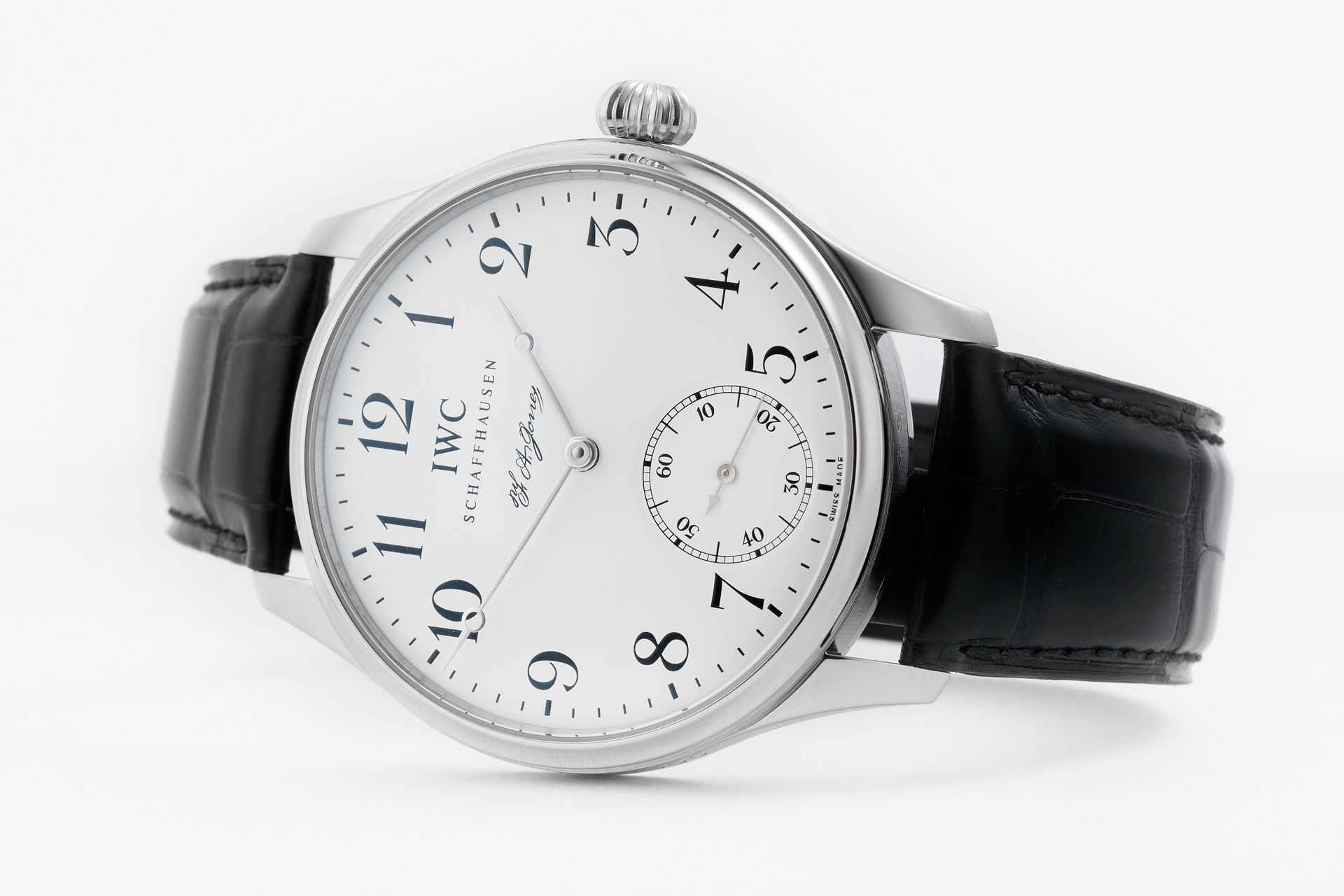 ref IW544202 | F. A. Jones Platinum 'Only 500 Pieces' | IWC Portuguese