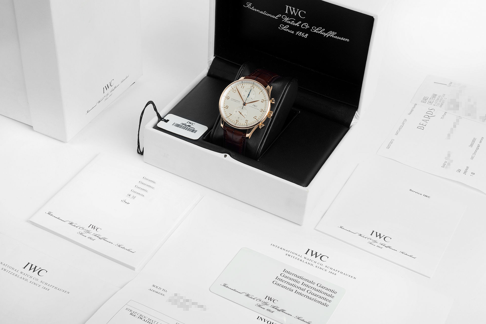 ref IW371402 | 41mm 'Box & Papers' | IWC Portuguese