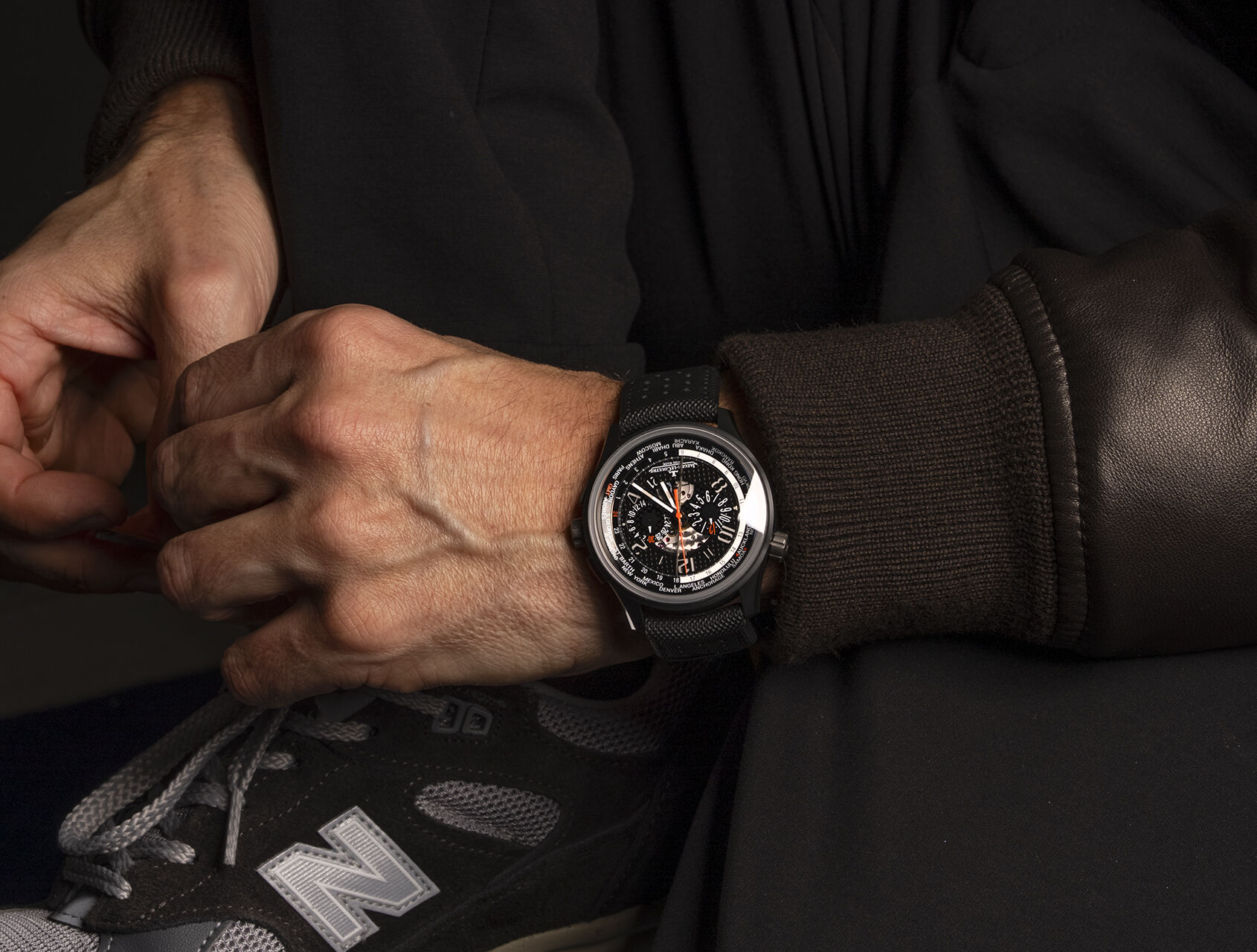 ref JLQ193J430 | Aston Martin - Limited Edition | Jaeger LeCoultre AMOX5 World Chronograph Racing