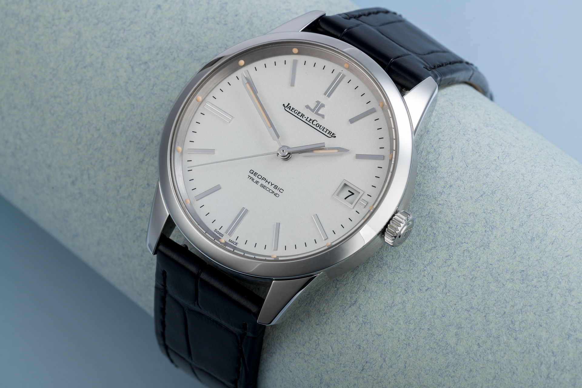 ref Q8018420 | 'Jumping Dead-Seconds' | Jaeger-leCoultre Geophysic True Second