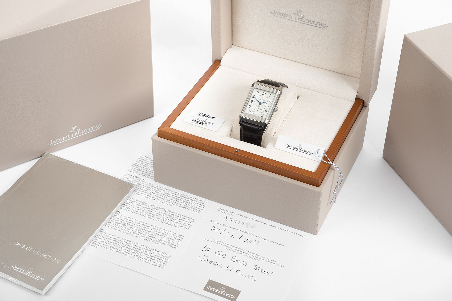 ref 273.8.04 | '976' Complete Set | Jaeger-leCoultre Grande Reverso