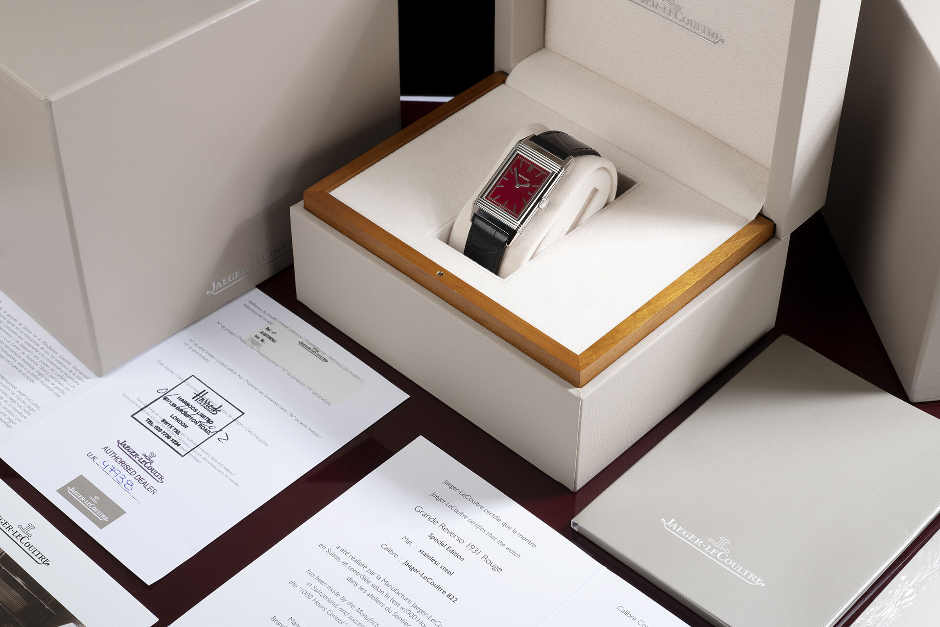 ref 277.8.62 | Special Edition | Jaeger-leCoultre Grande Reverso Special Edition Rouge Tribute 1931