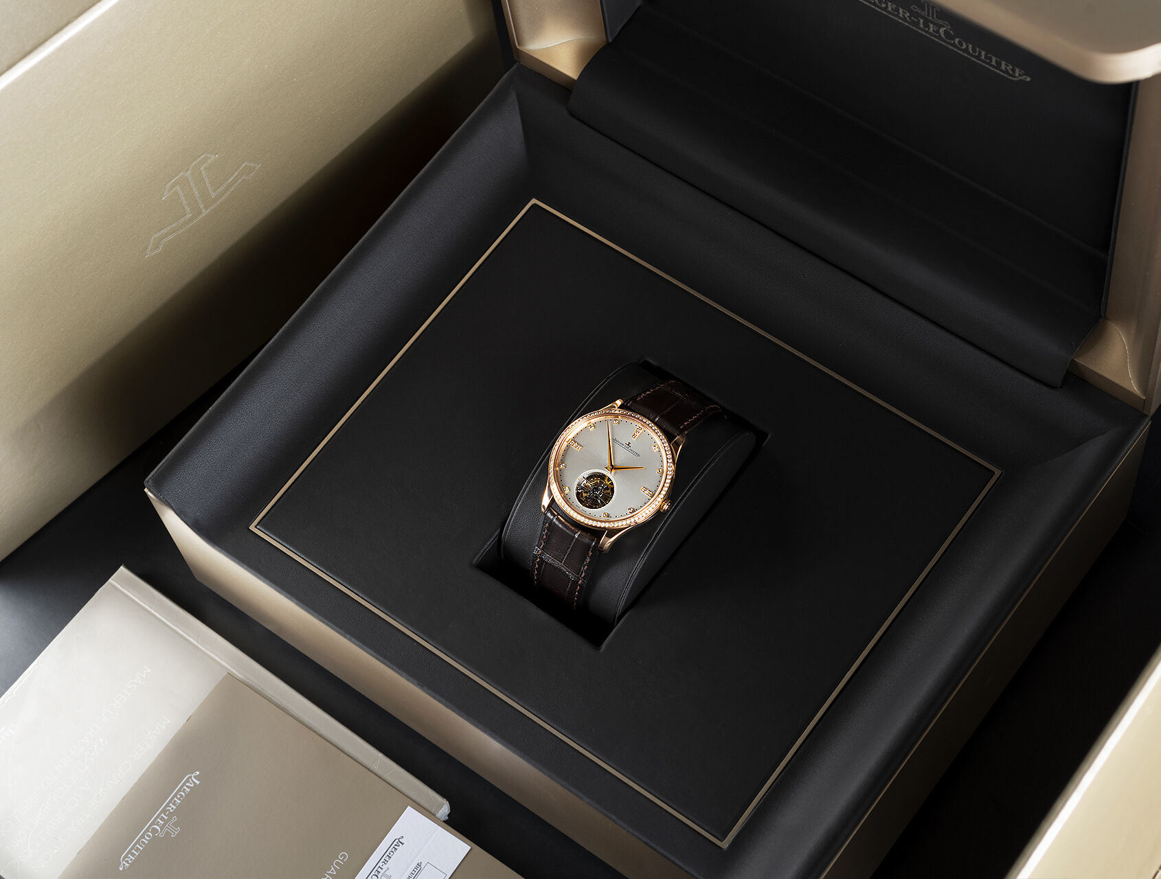 ref Q1322401 | Q1322401 - Rose Gold Tourbillon | Jaeger-leCoultre Jaeger-LeCoultre Master Ultra Thin Tourbillon