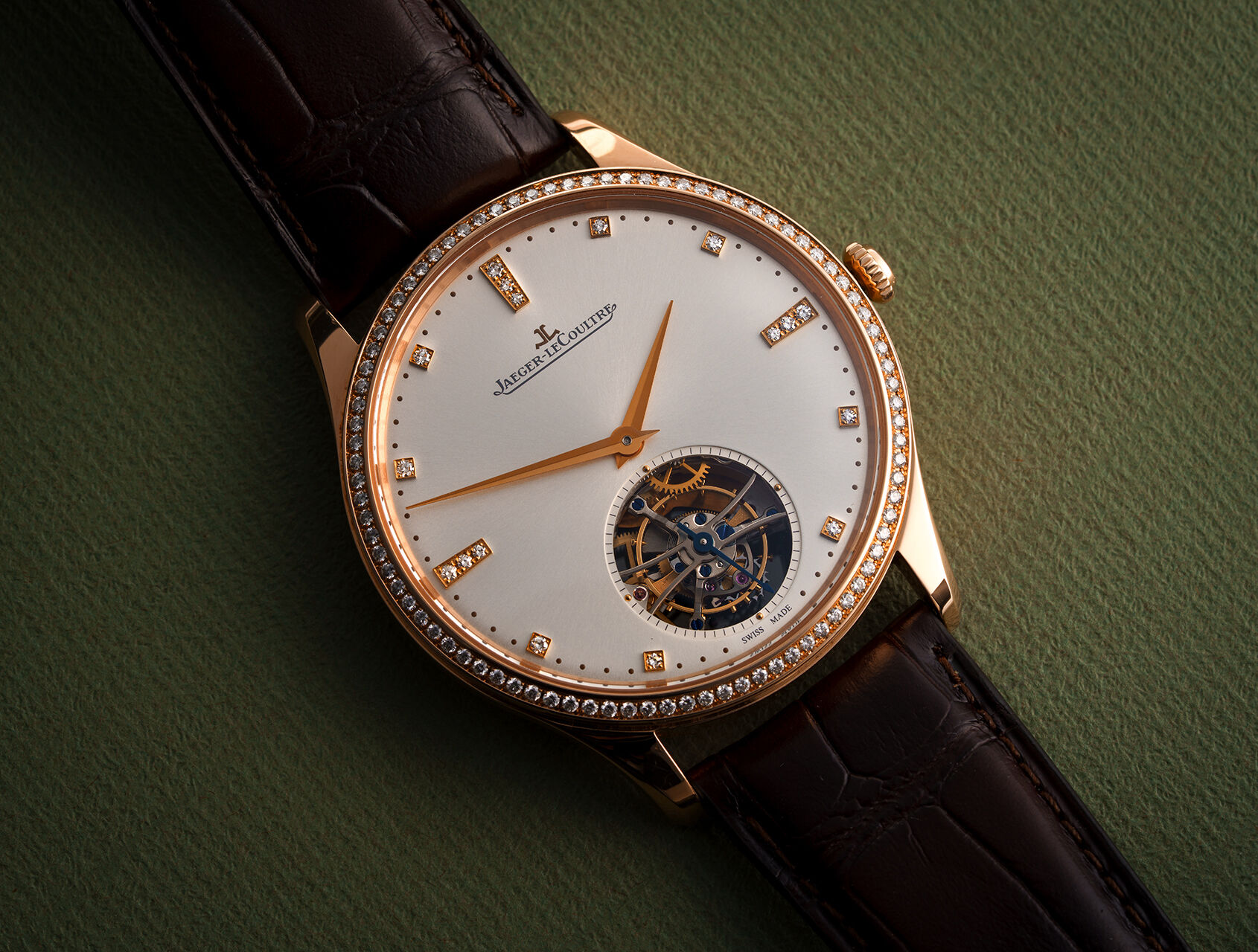 ref Q1322401 | Q1322401 - Rose Gold Tourbillon | Jaeger-leCoultre Jaeger-LeCoultre Master Ultra Thin Tourbillon